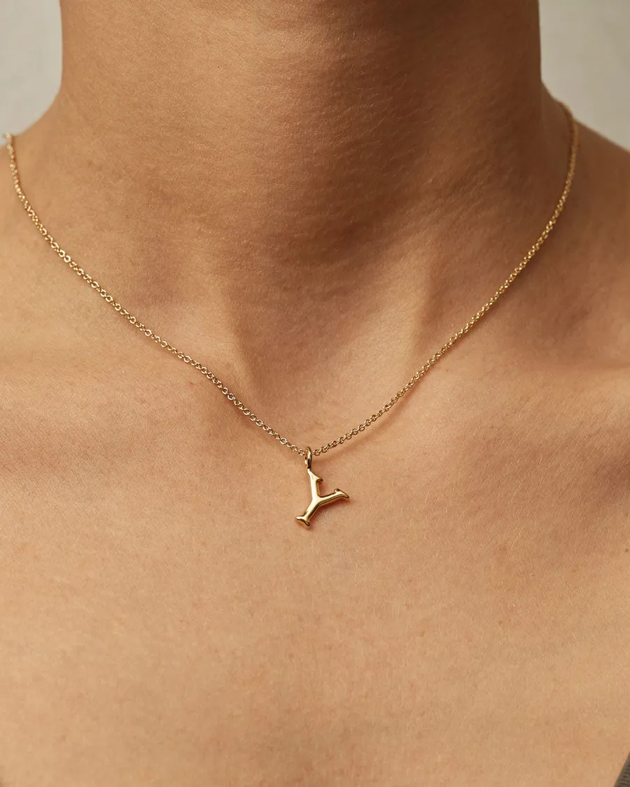 Charm Letter Y | The Gray Box sold by Apodemia product image thumbnail 2