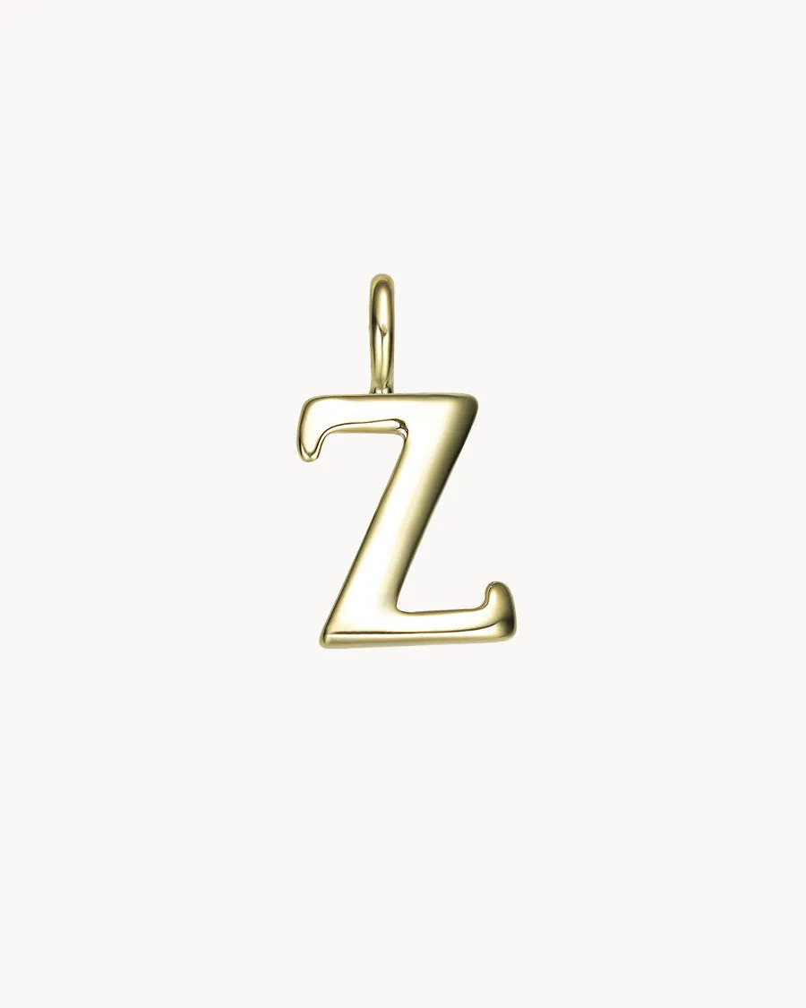 Charm Letter Z | The Gray Box sold by Apodemia