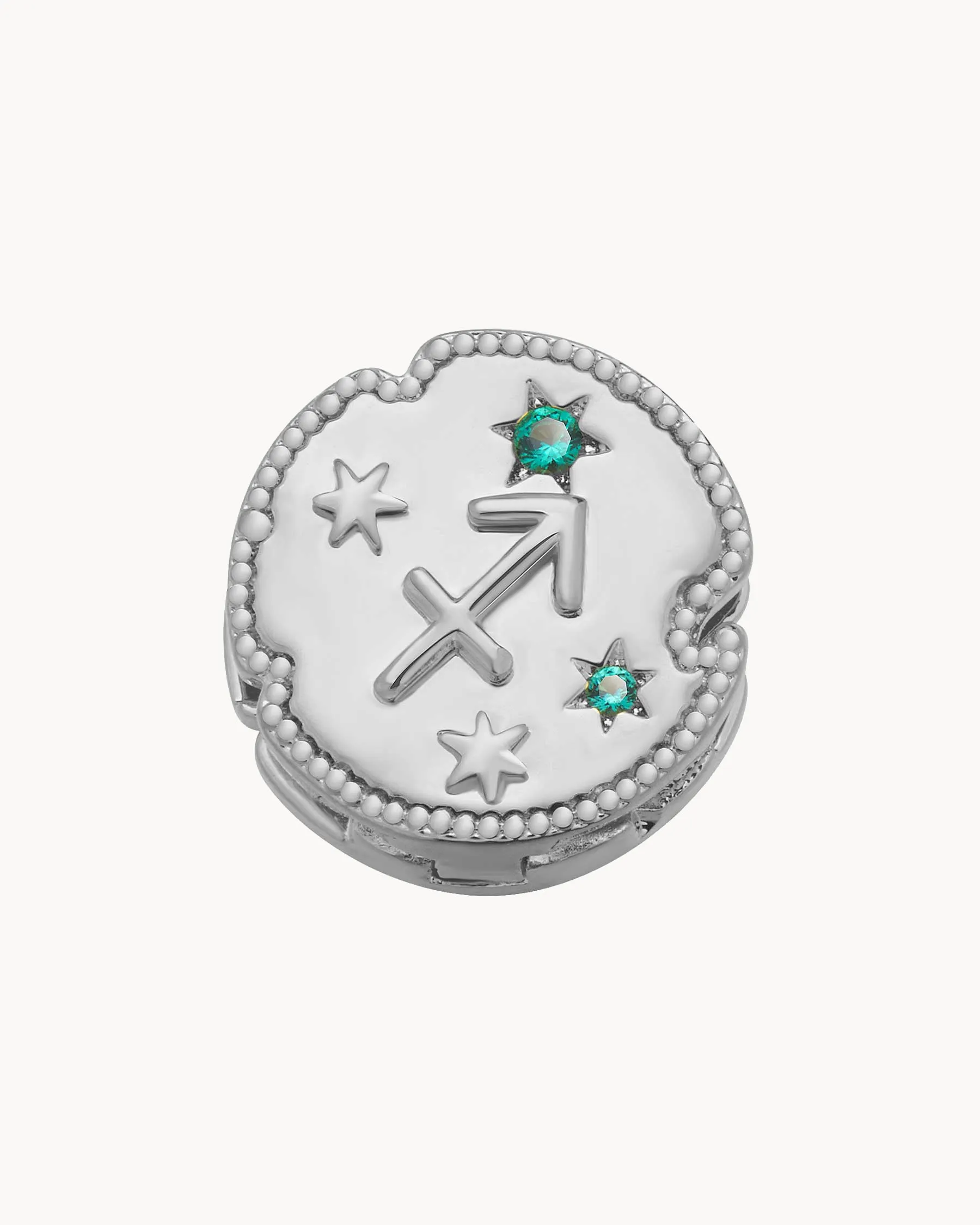 Charm Clip Sagittarius Horoscope | The Gray Box sold by Apodemia