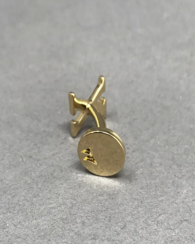 Twin Letter X | The Gray Box sold by Apodemia