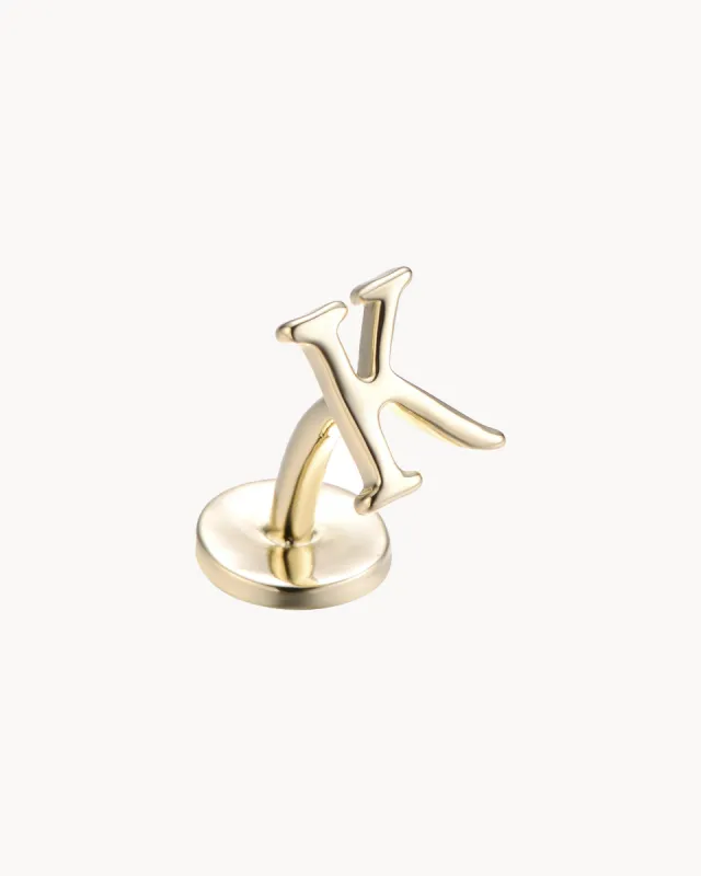 Twin Letter K | The Gray Box sold by Apodemia