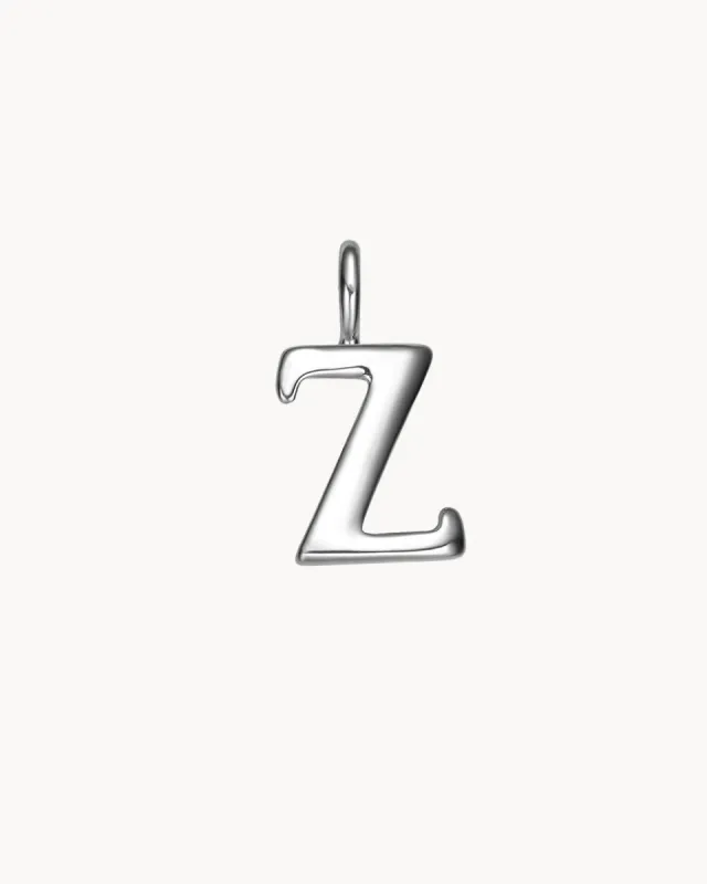 Charm Letter Z | The Gray Box sold by Apodemia