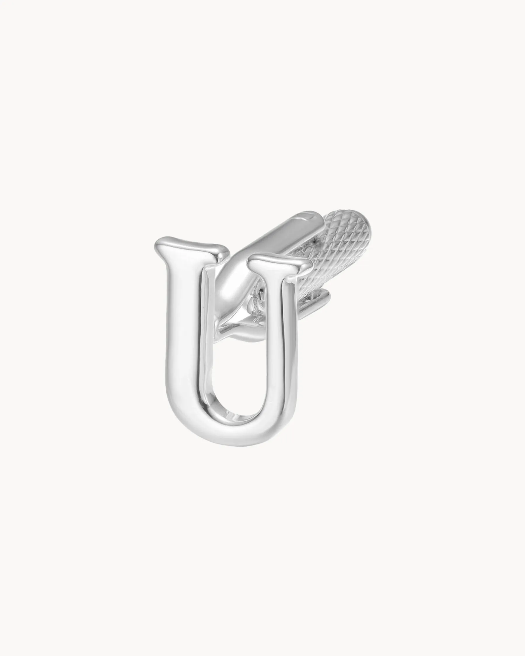 Cufflink Letter U sold by Apodemia