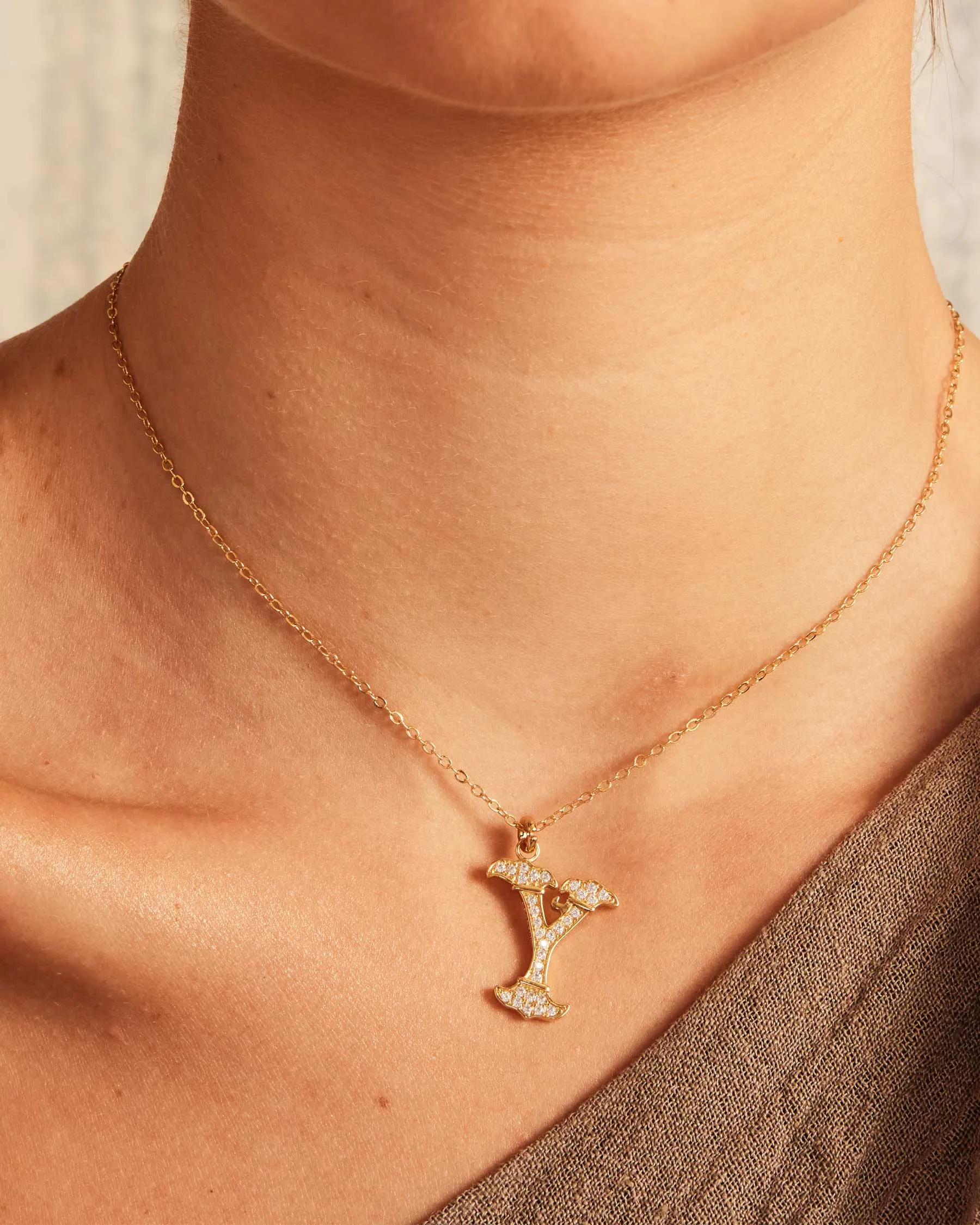 Charm Vintage Letter Y | The Gray Box sold by Apodemia product image thumbnail 4