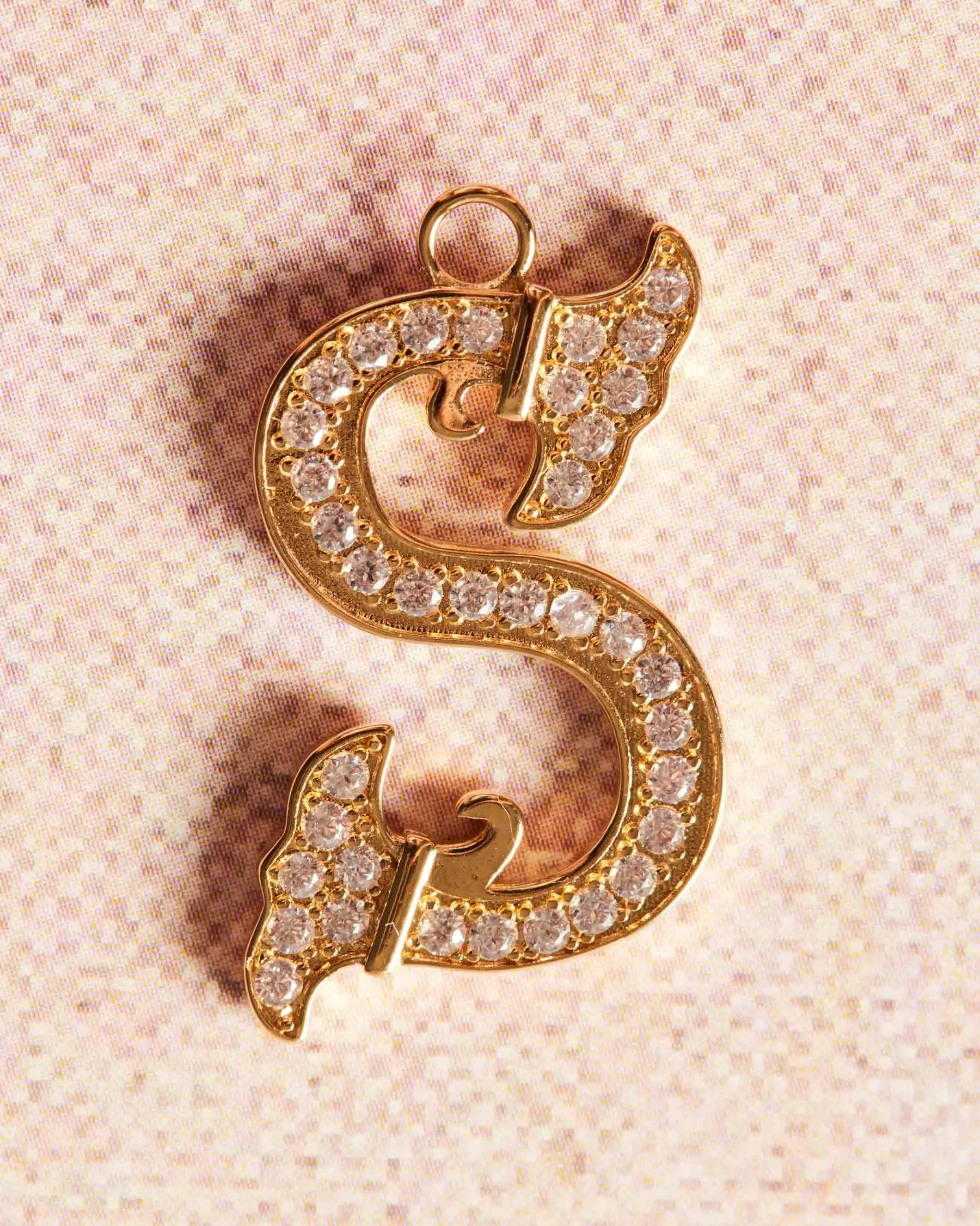 Charm Vintage Letter S | The Gray Box sold by Apodemia product image thumbnail 3