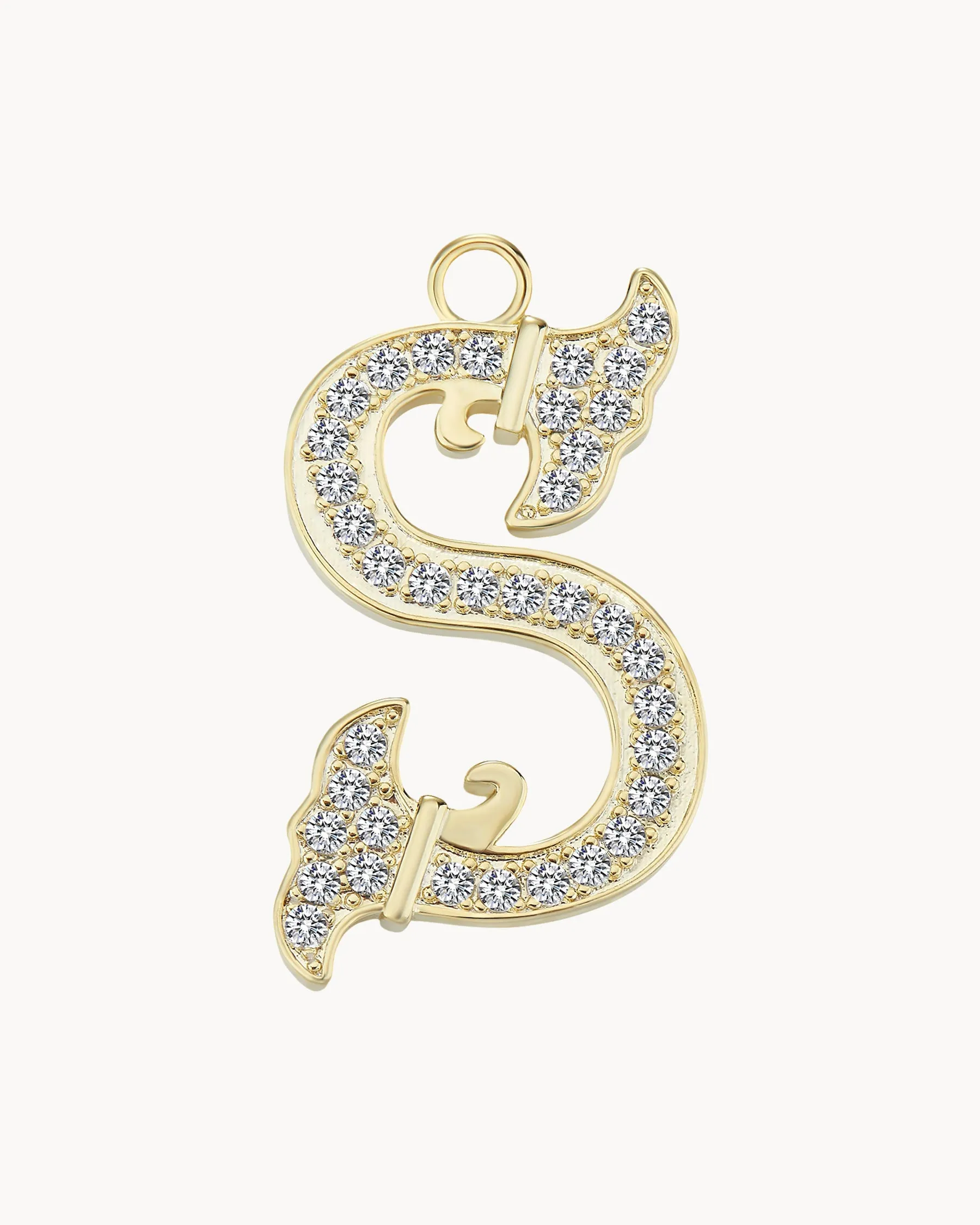 Charm Vintage Letter S | The Gray Box sold by Apodemia