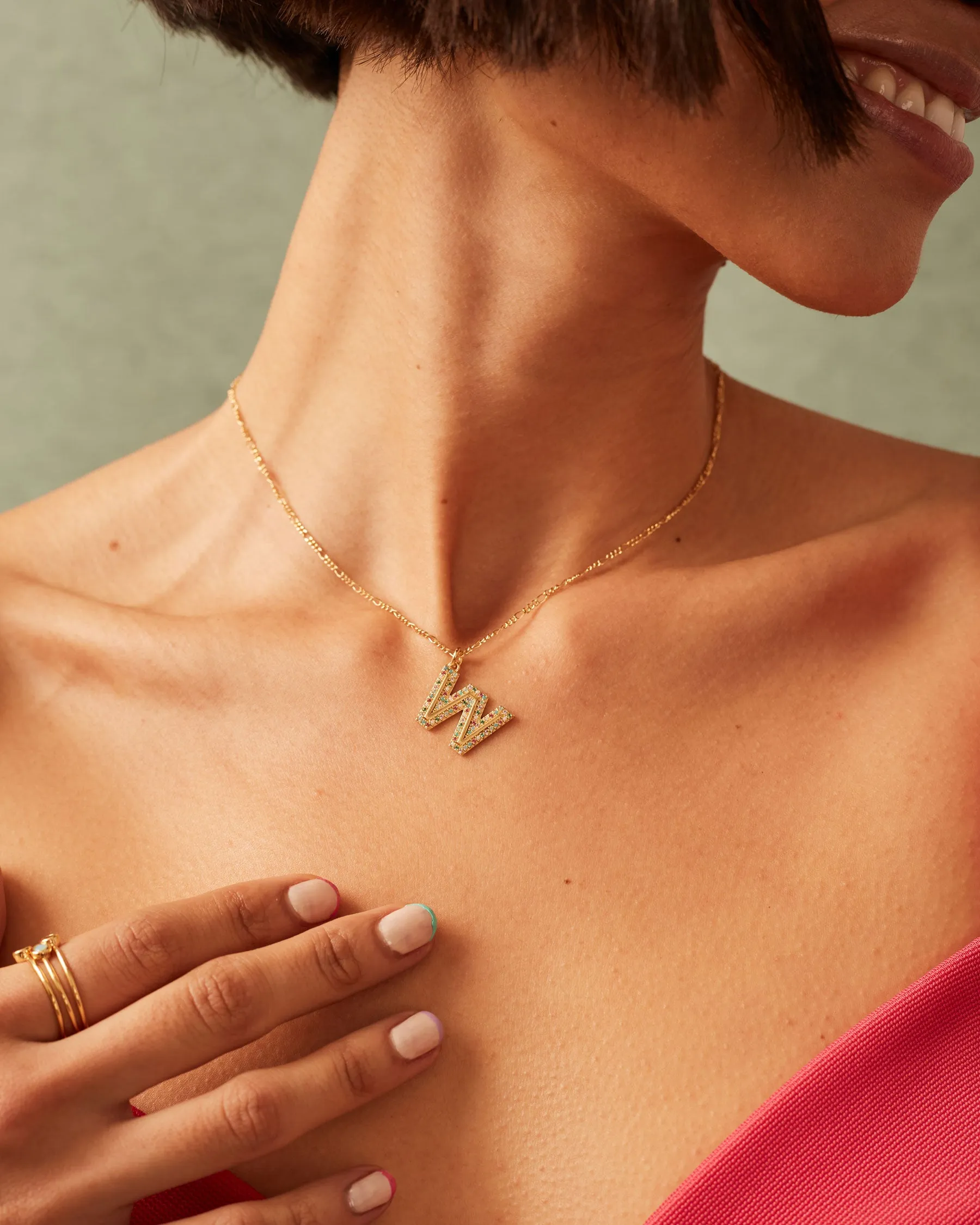 Charm Cosmos Letter W | The Gray Box sold by Apodemia product image thumbnail 2