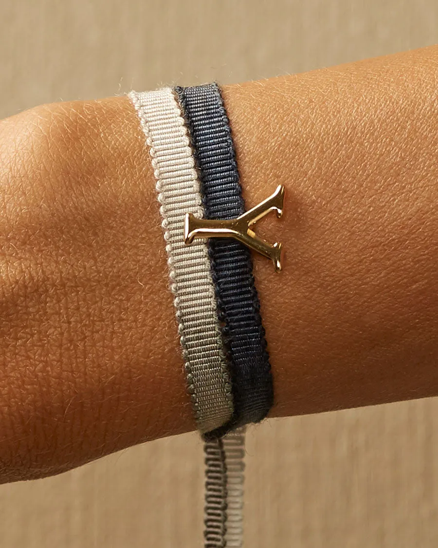 Charm Bracelet Letter Y | The Gray Box sold by Apodemia product image thumbnail 2
