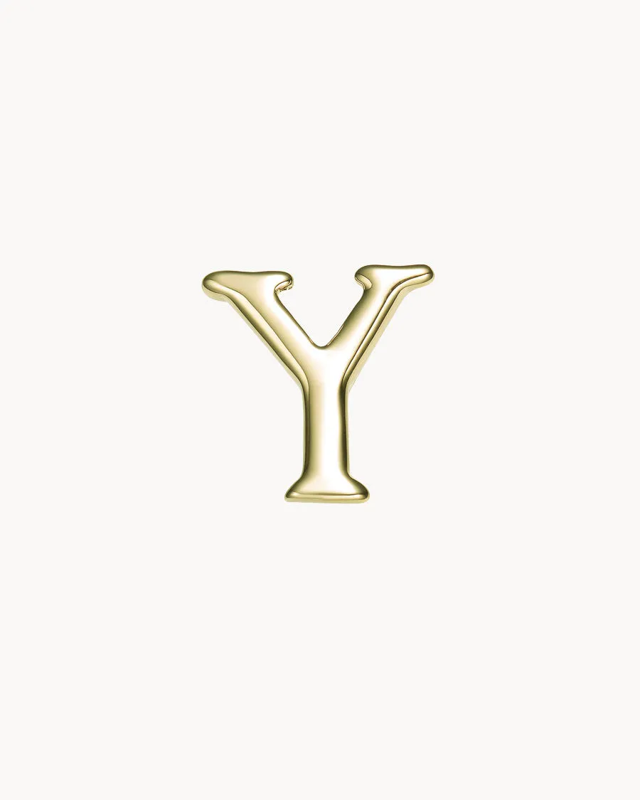 Charm Bracelet Letter Y | The Gray Box sold by Apodemia