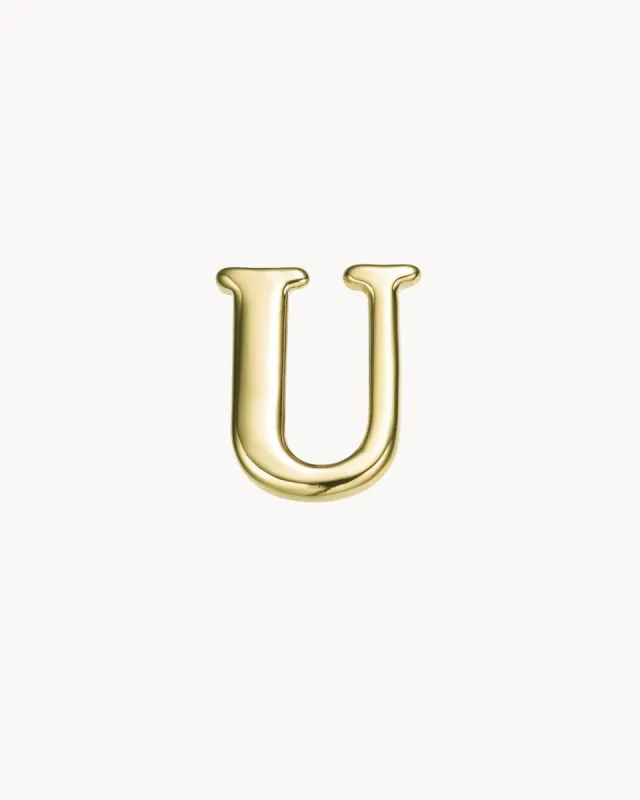 Charm Bracelet Letter U | The Gray Box sold by Apodemia