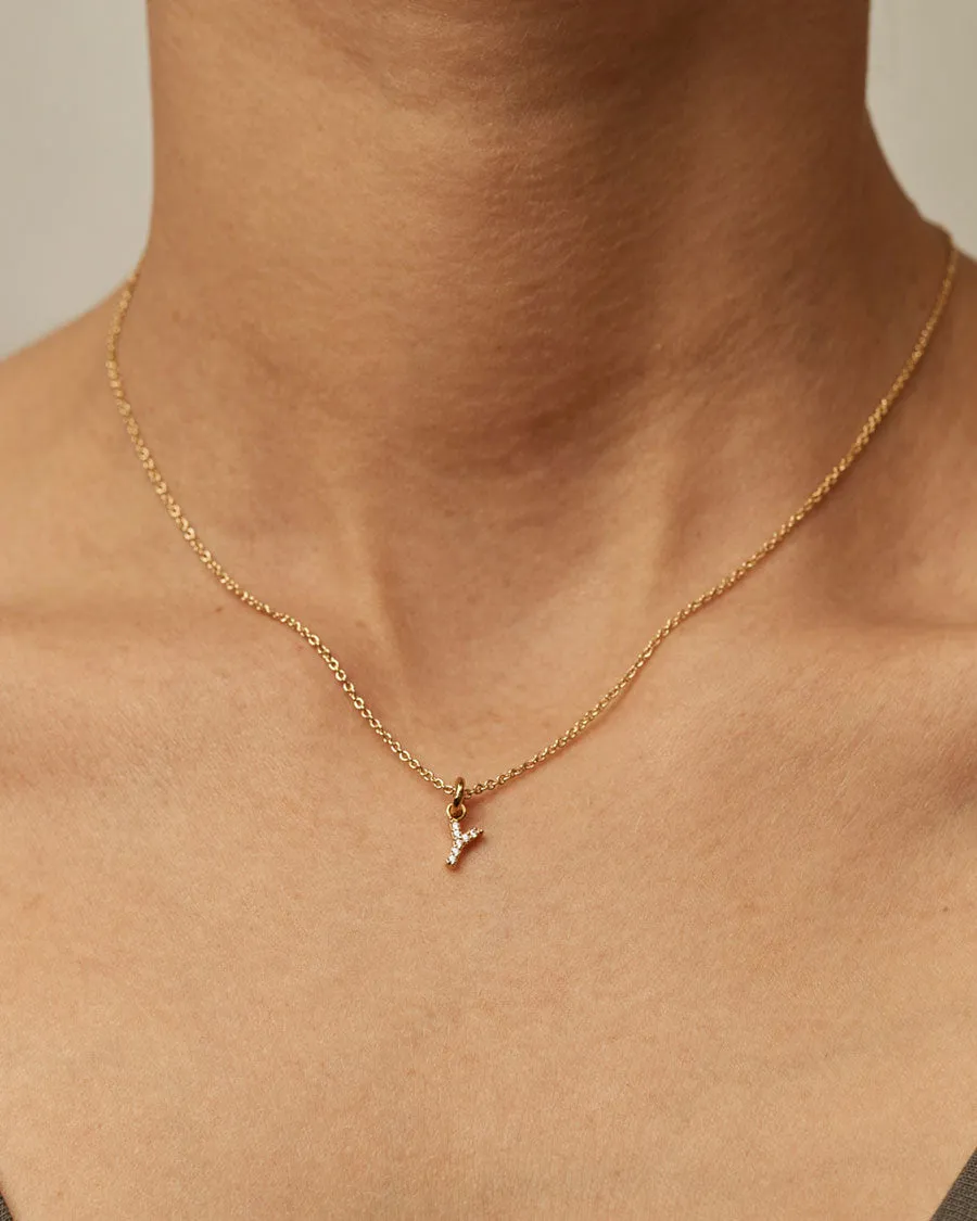 Charm Letter Y Sparkle | The Gray Box sold by Apodemia product image thumbnail 2