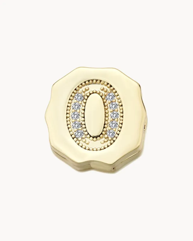 Charm Clip Bubble Vintage Letter O sold by Apodemia