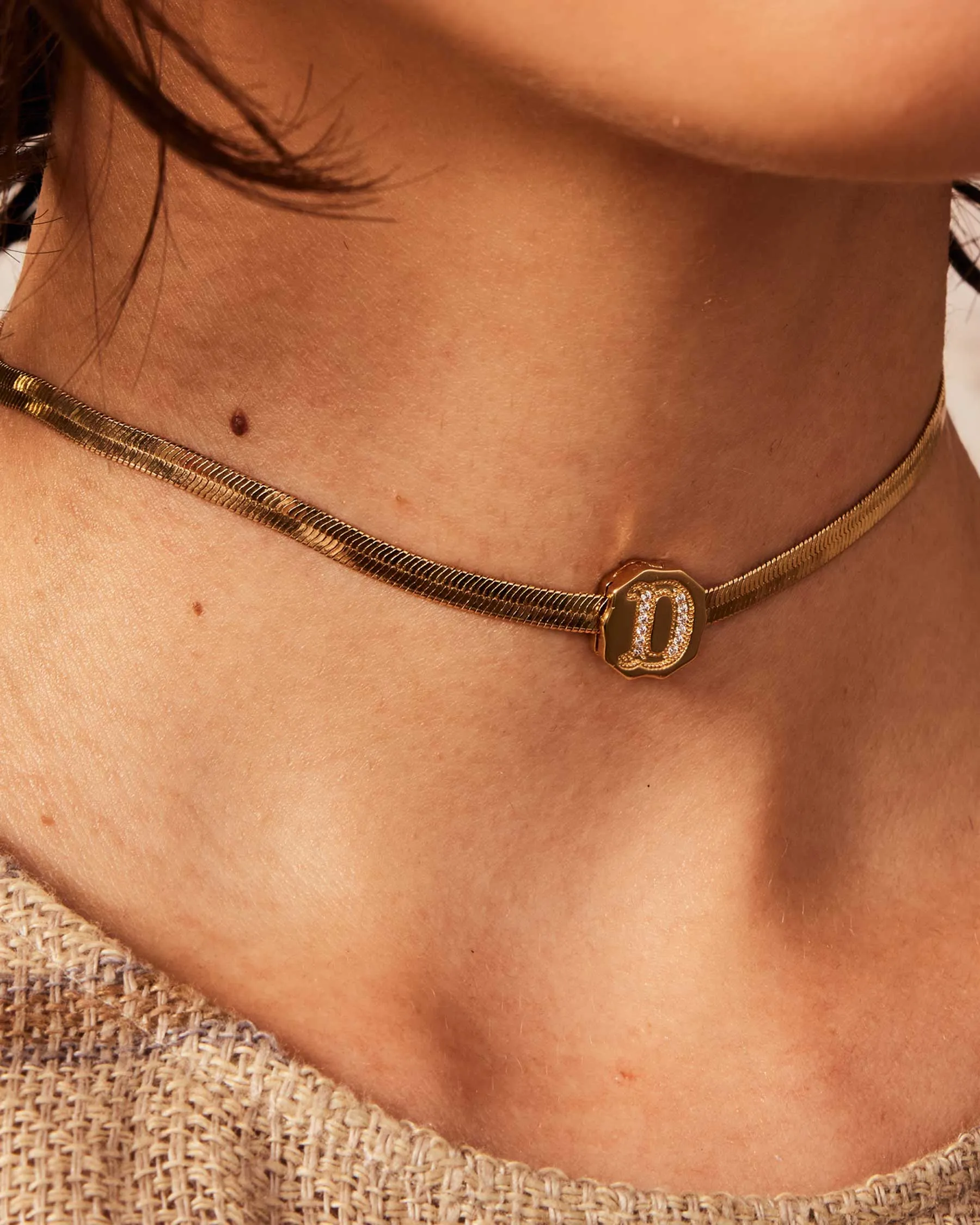 Charm Clip Bubble Vintage Letter D sold by Apodemia product image thumbnail 2