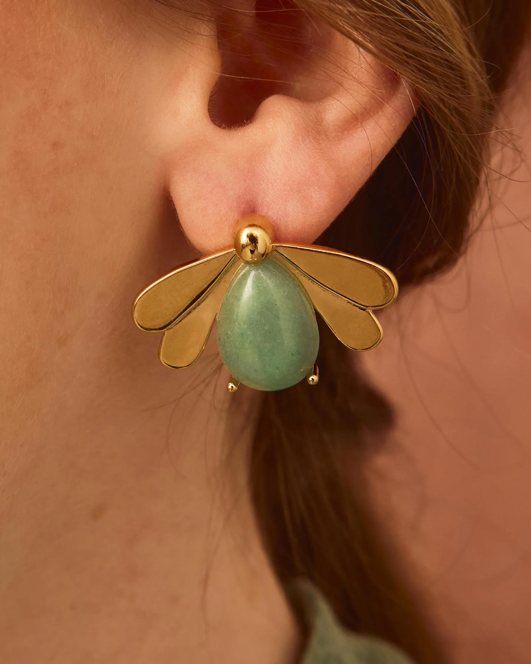 Large Firefly Earrings sold by Apodemia product image thumbnail 5