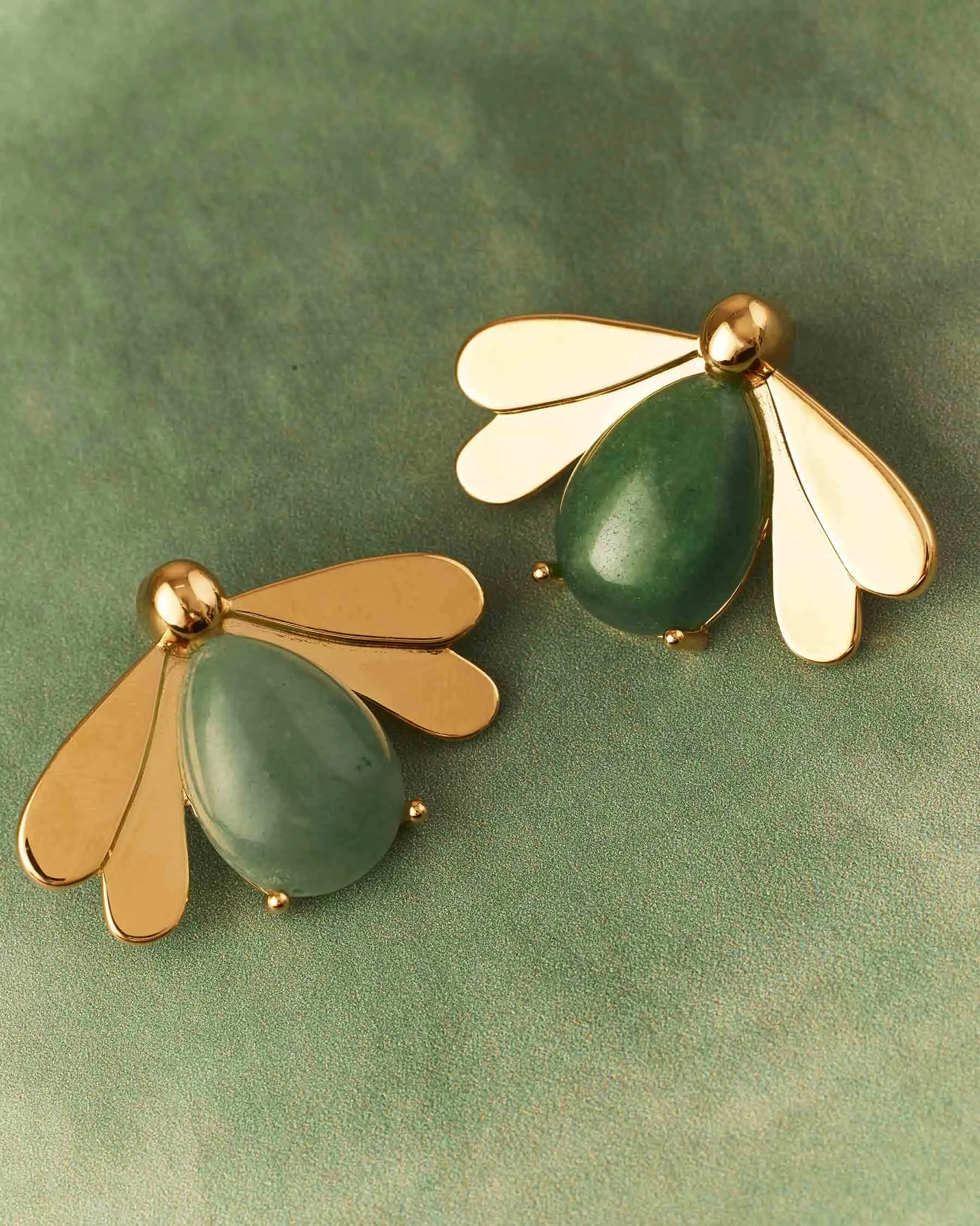 Large Firefly Earrings sold by Apodemia