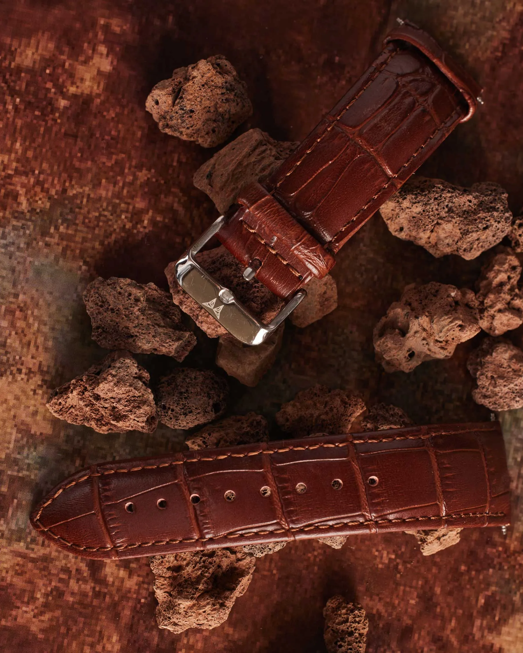 Men's Leather Strap Brown Coffee | The Gray Box sold by Apodemia product image thumbnail 5