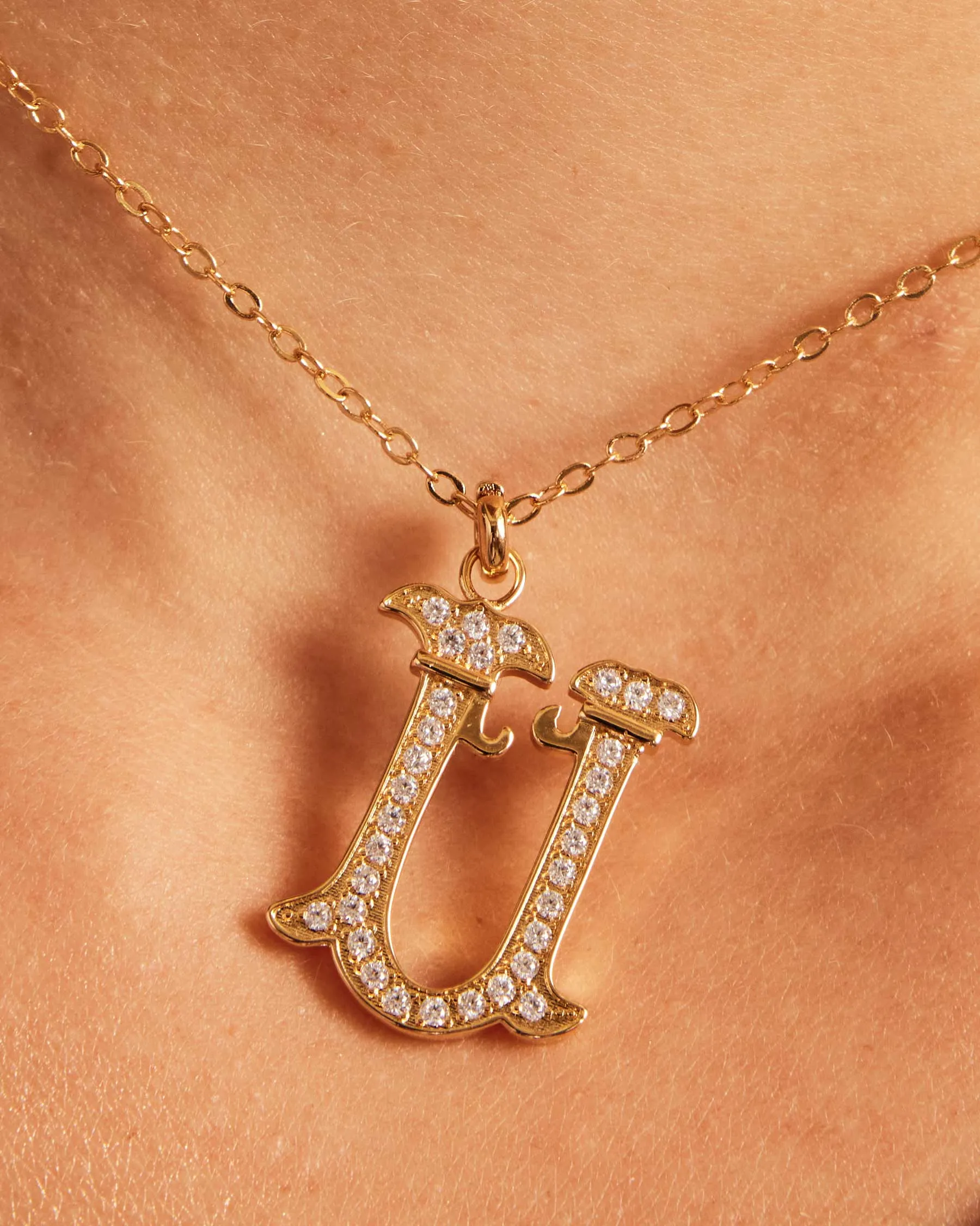 Vintage Charm Letter U sold by Apodemia product image thumbnail 5