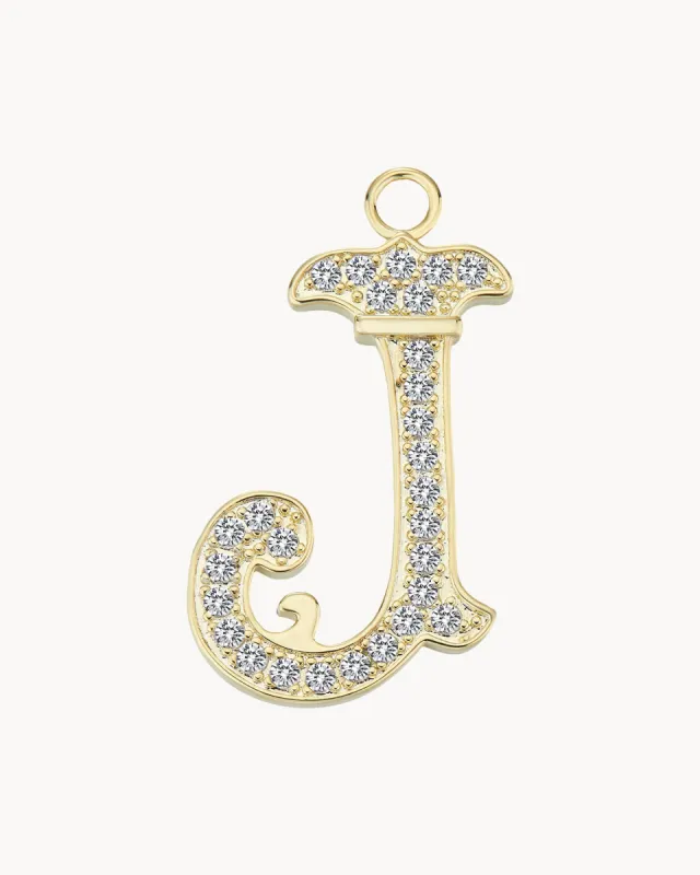 Vintage Charm Letter J sold by Apodemia