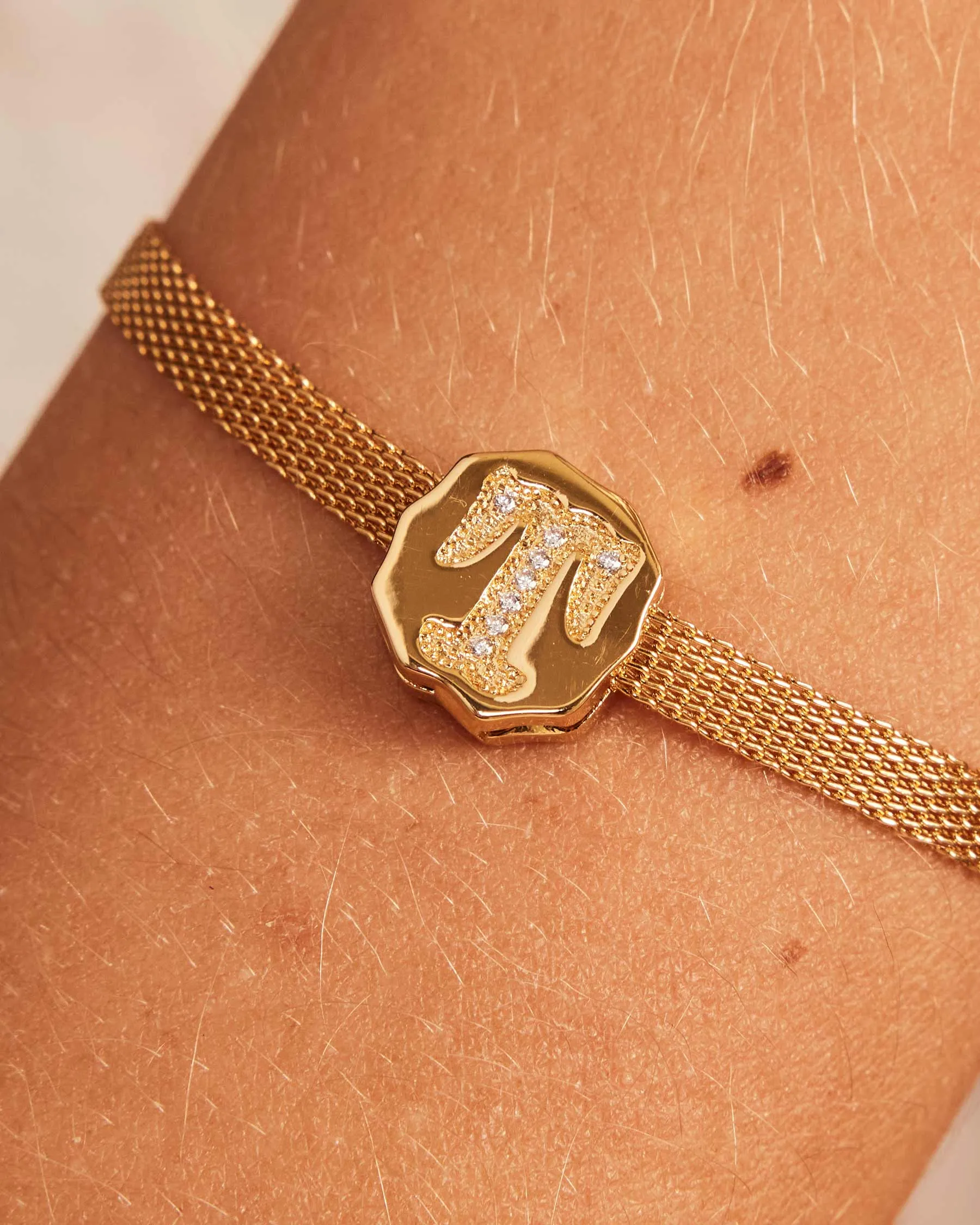 Charm Clip Bubble Vintage Letter T sold by Apodemia product image thumbnail 3