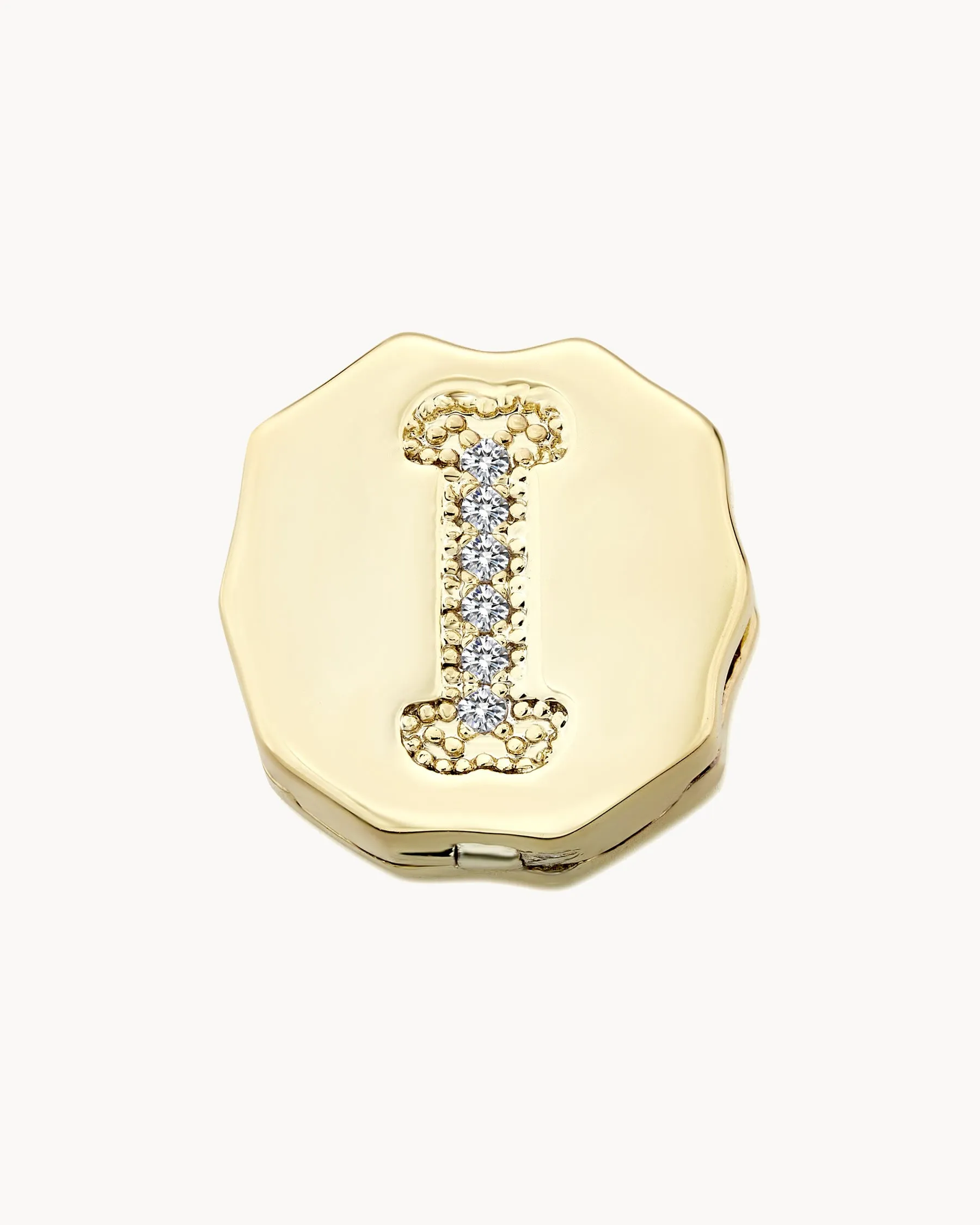 Charm Clip Bubble Vintage Letter I sold by Apodemia