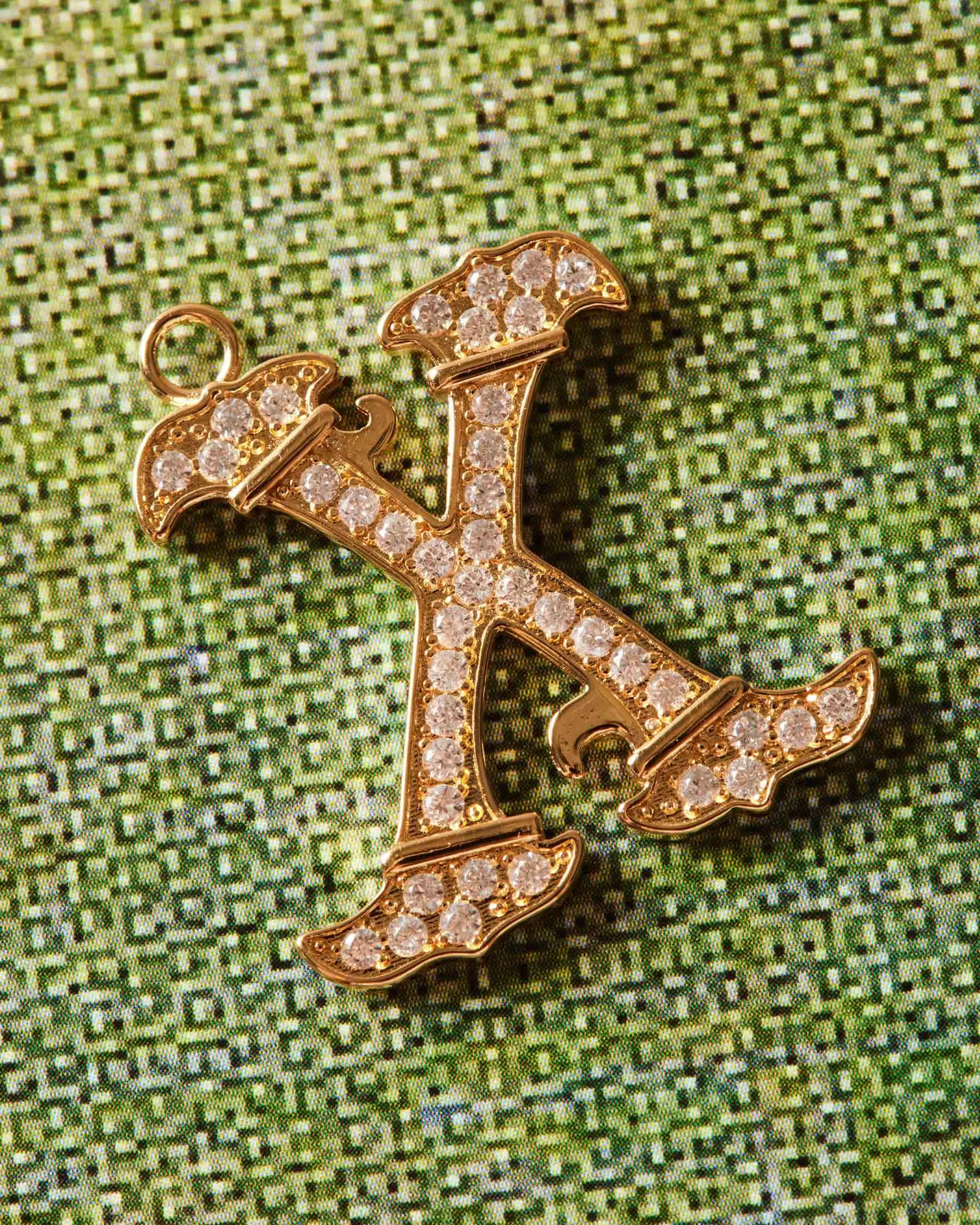 Vintage Charm Letter X sold by Apodemia product image thumbnail 3