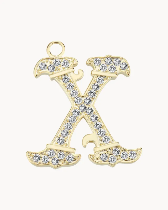 Vintage Charm Letter X sold by Apodemia