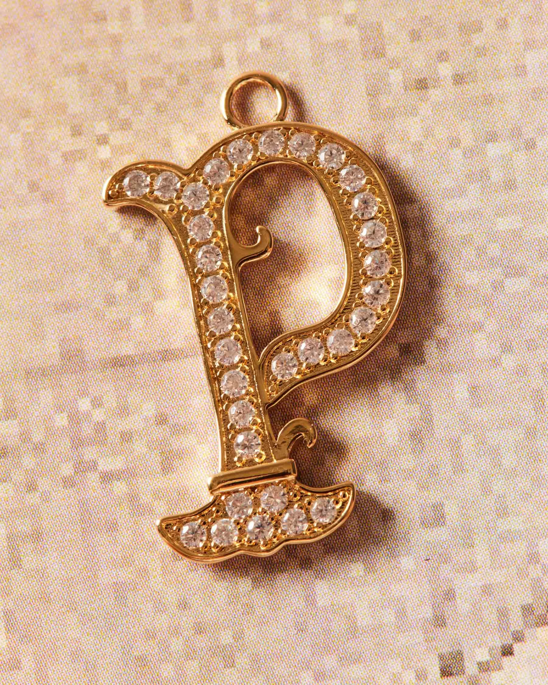 Vintage Charm Letter P sold by Apodemia product image thumbnail 3