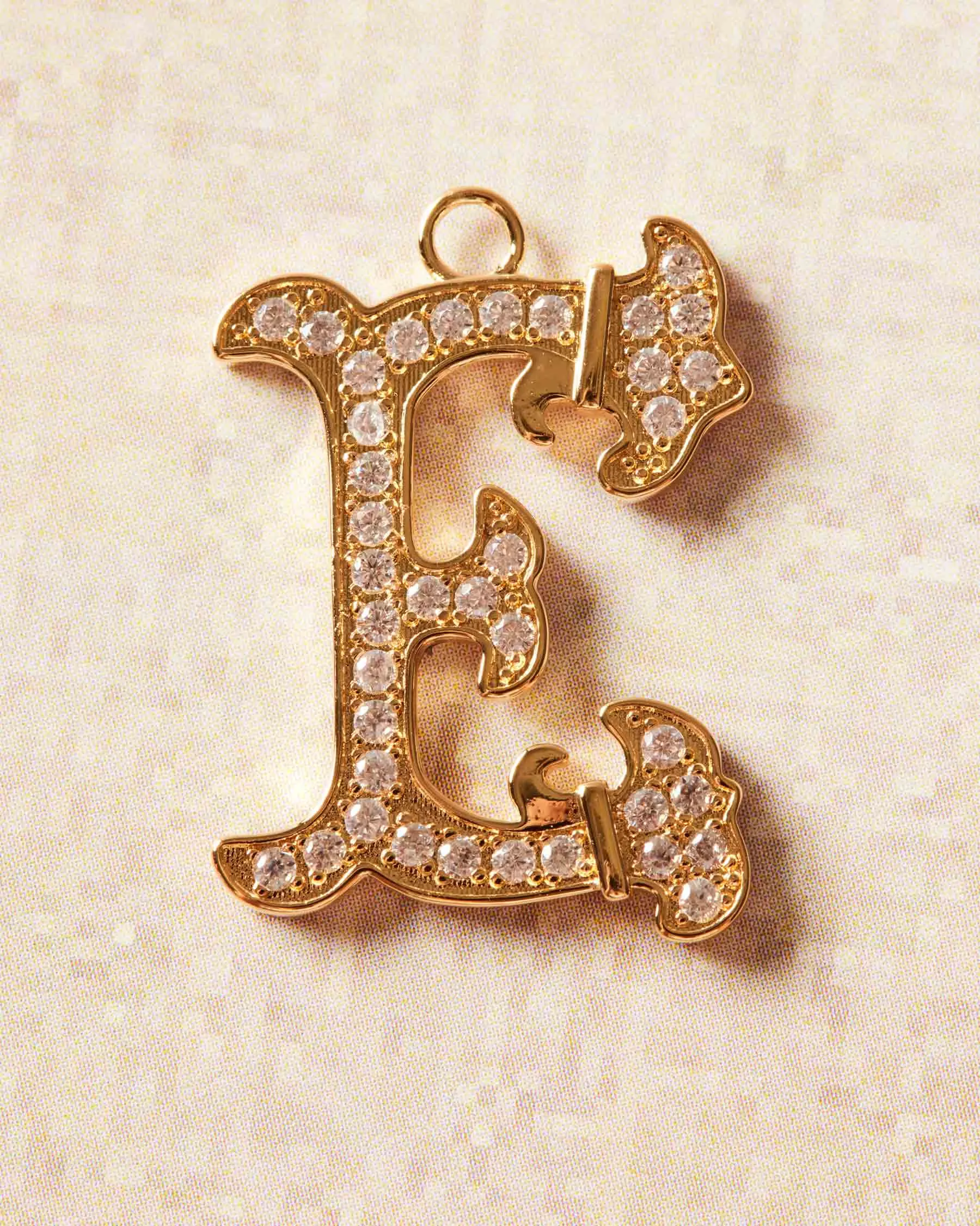 Vintage Charm Letter E sold by Apodemia product image thumbnail 3