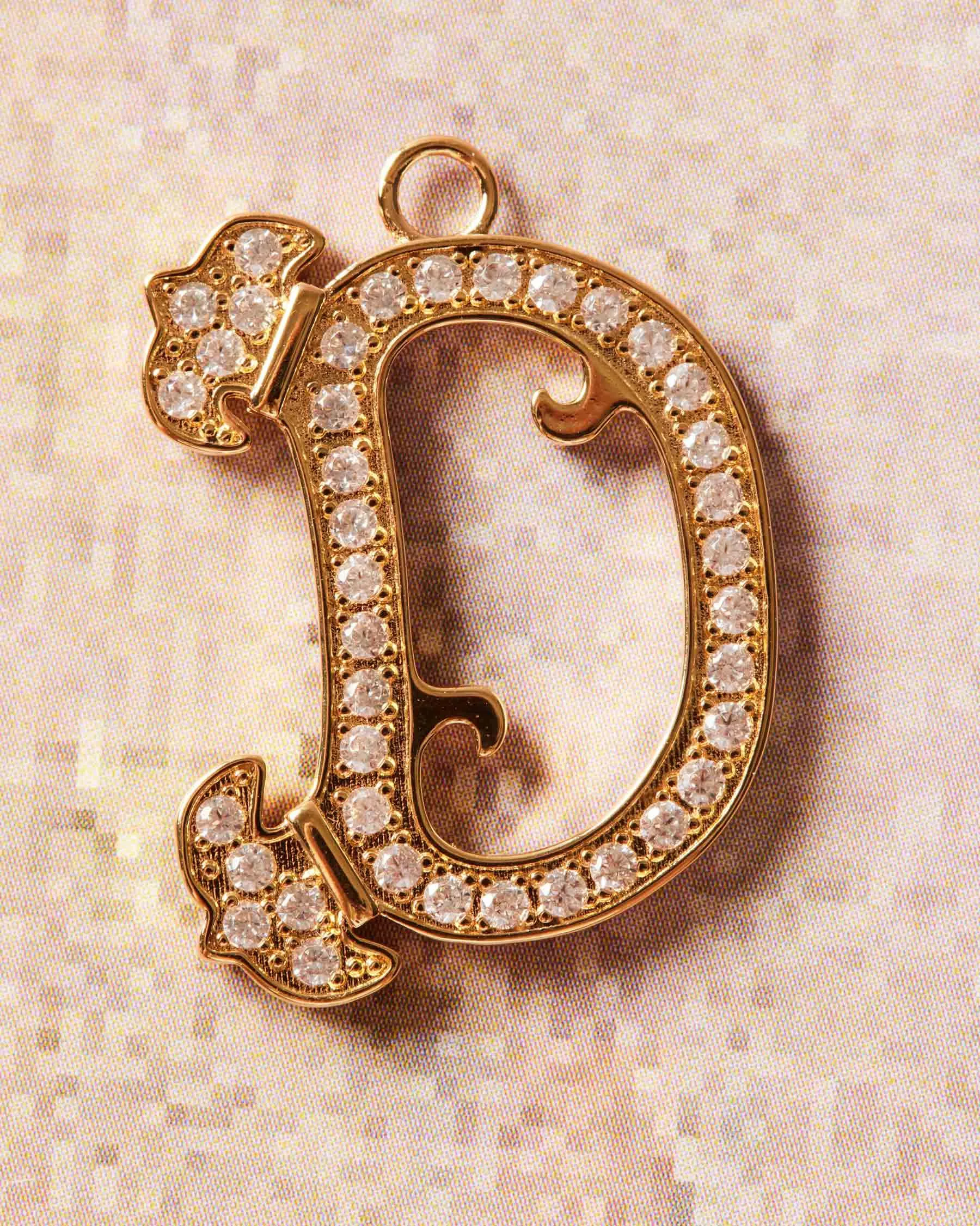 Vintage Charm Letter D sold by Apodemia product image thumbnail 3