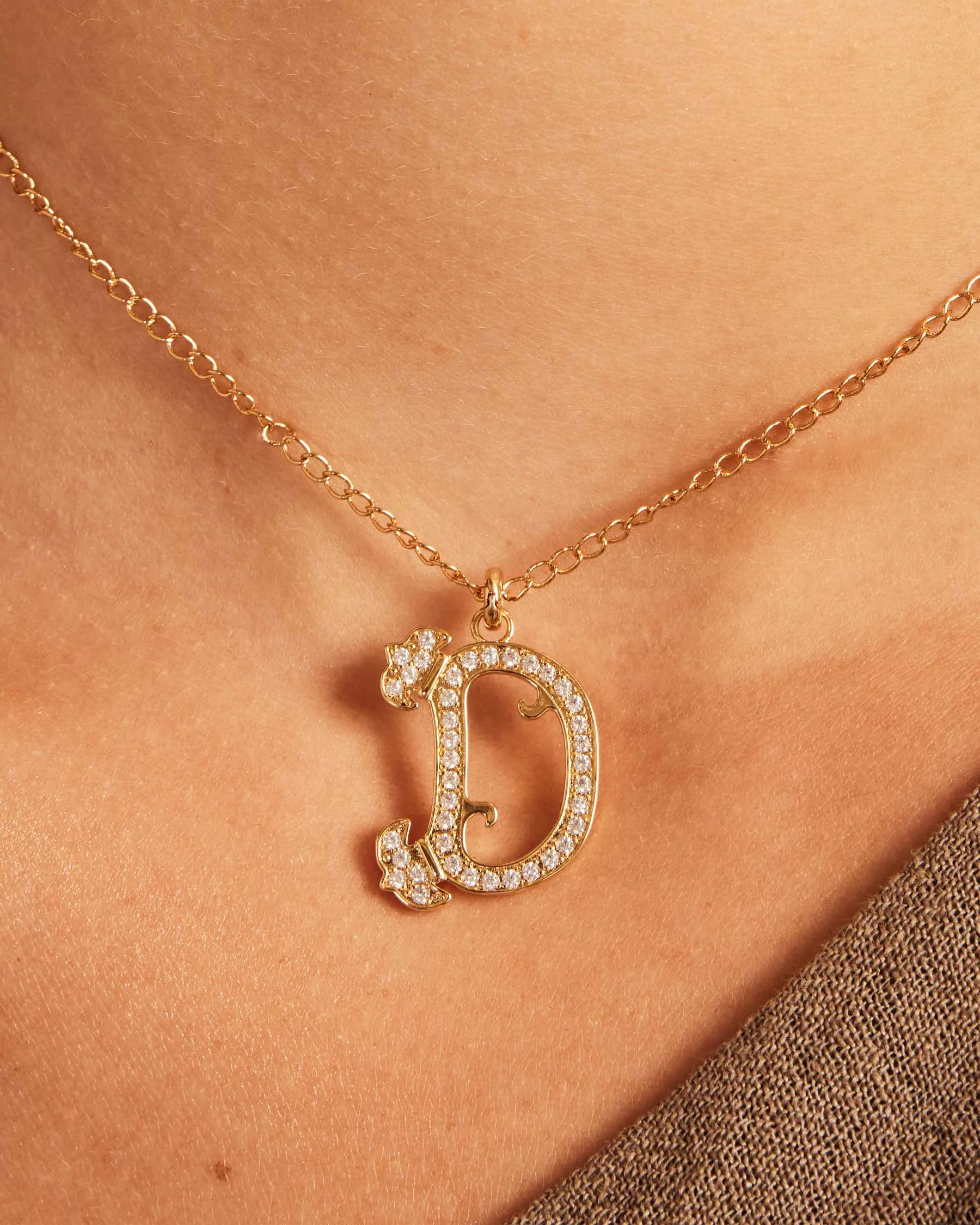 Vintage Charm Letter D sold by Apodemia product image thumbnail 5