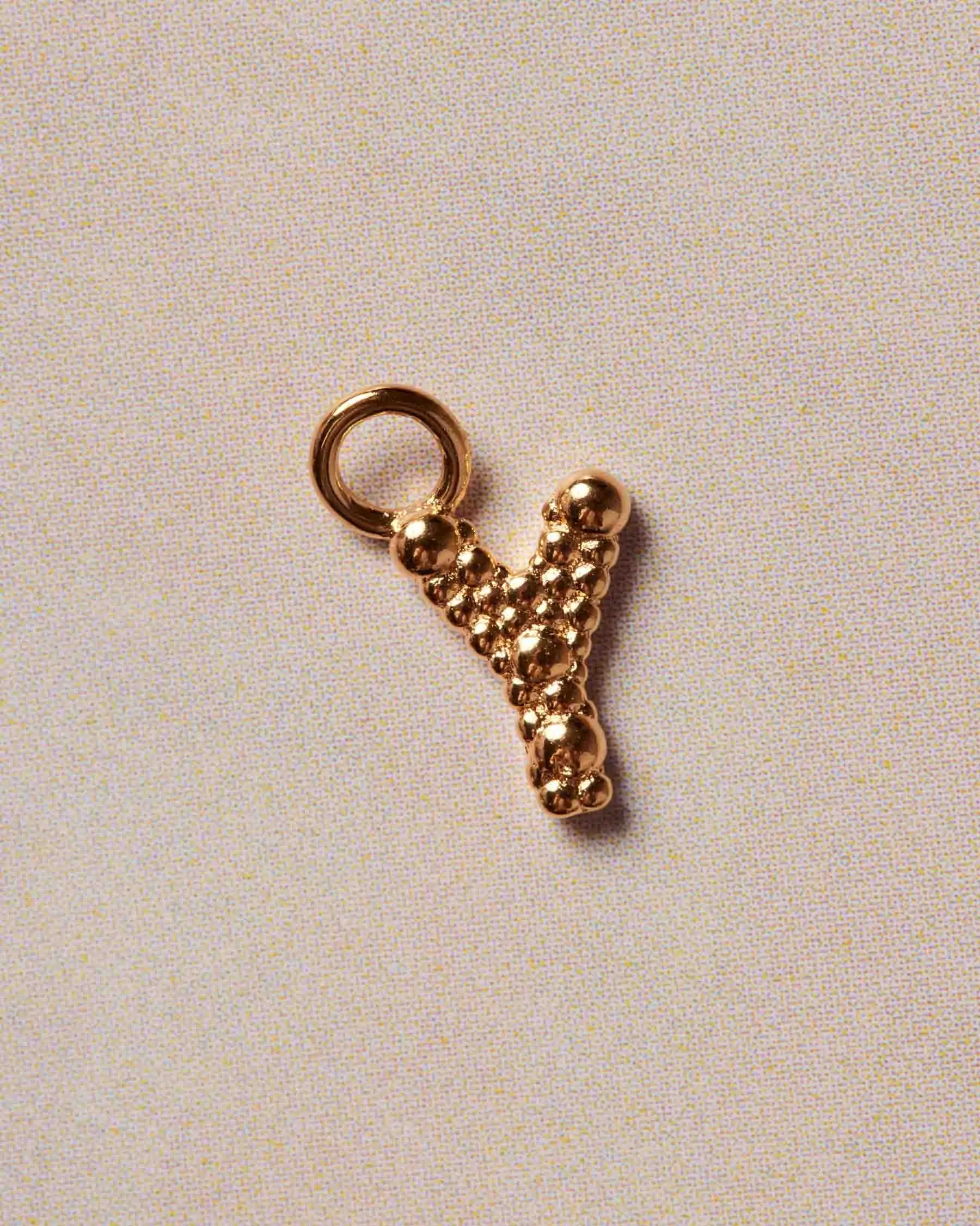 Charm Sand Dust Letter Y sold by Apodemia