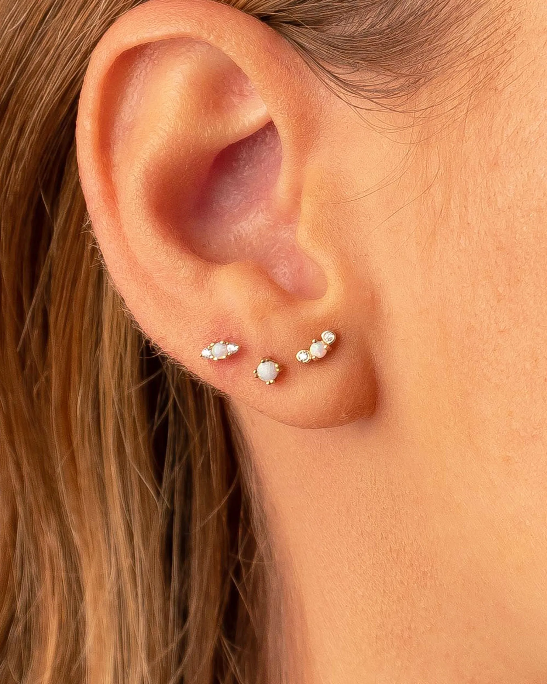 Trio Earrings | Opal sold by Apodemia product image thumbnail 3