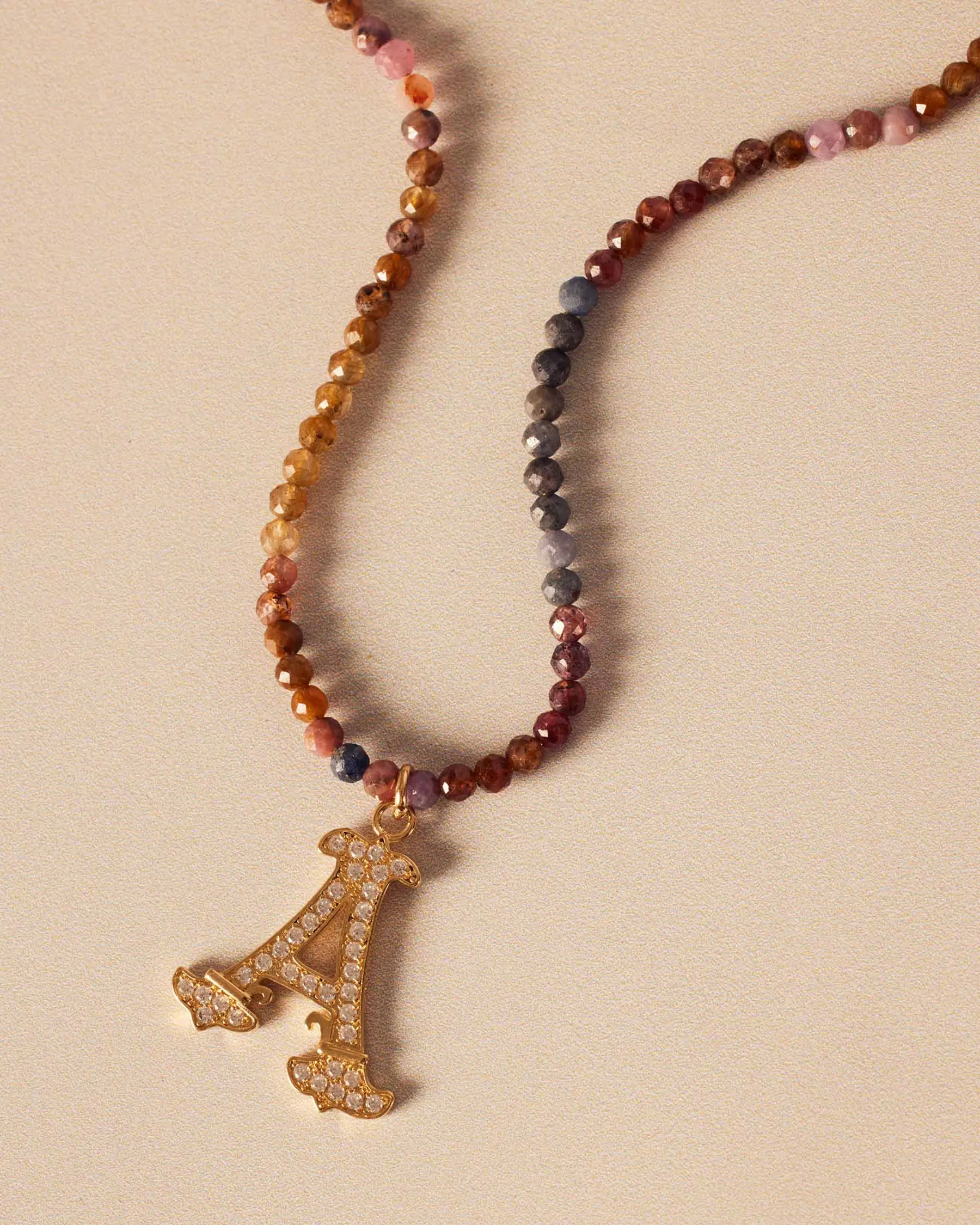 Natural Rubi | Sapphire Necklace sold by Apodemia