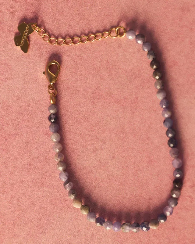 Natural Tanzanite Bracelet sold by Apodemia
