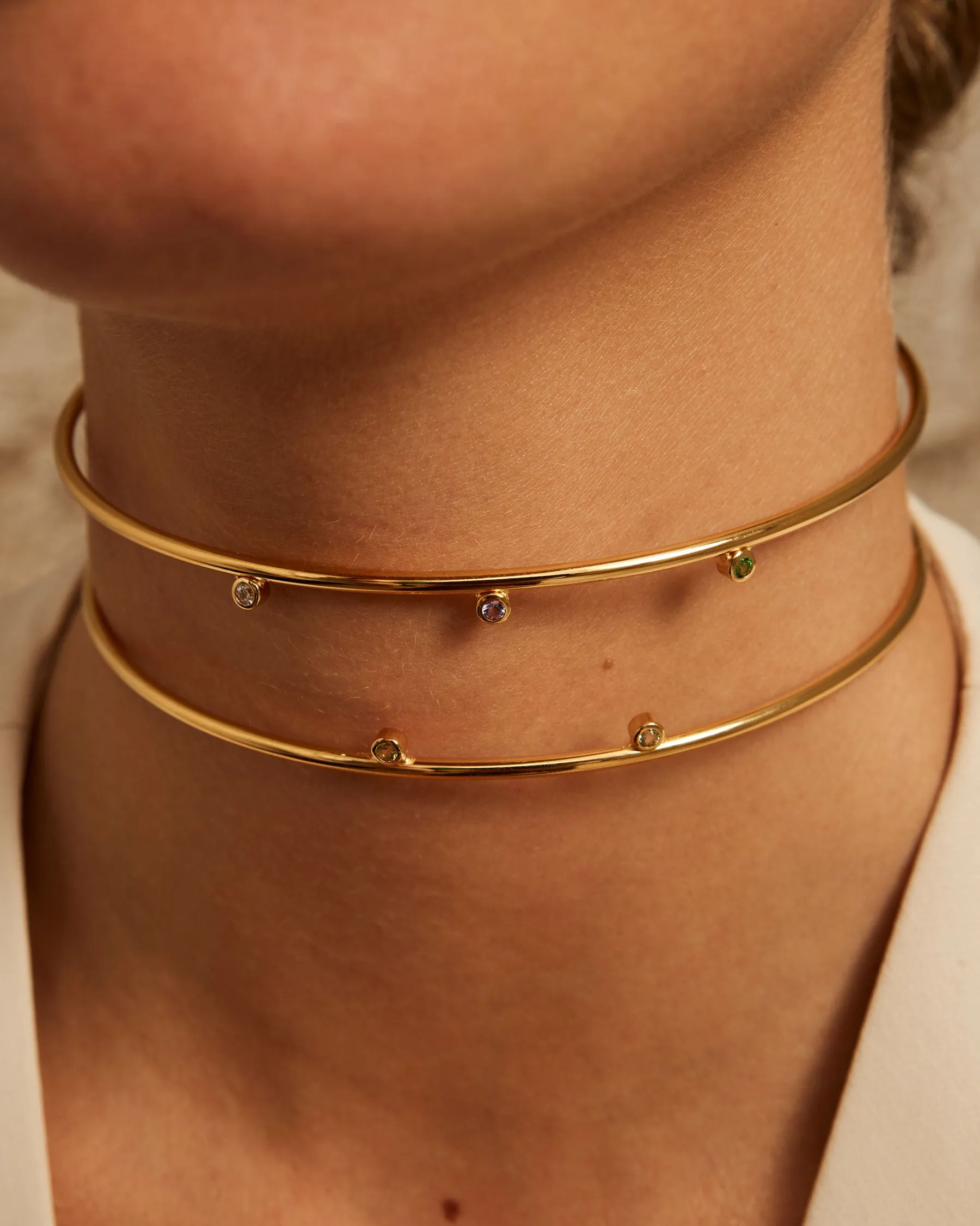 Classic Multicolor Rigid Choker sold by Apodemia product image thumbnail 3