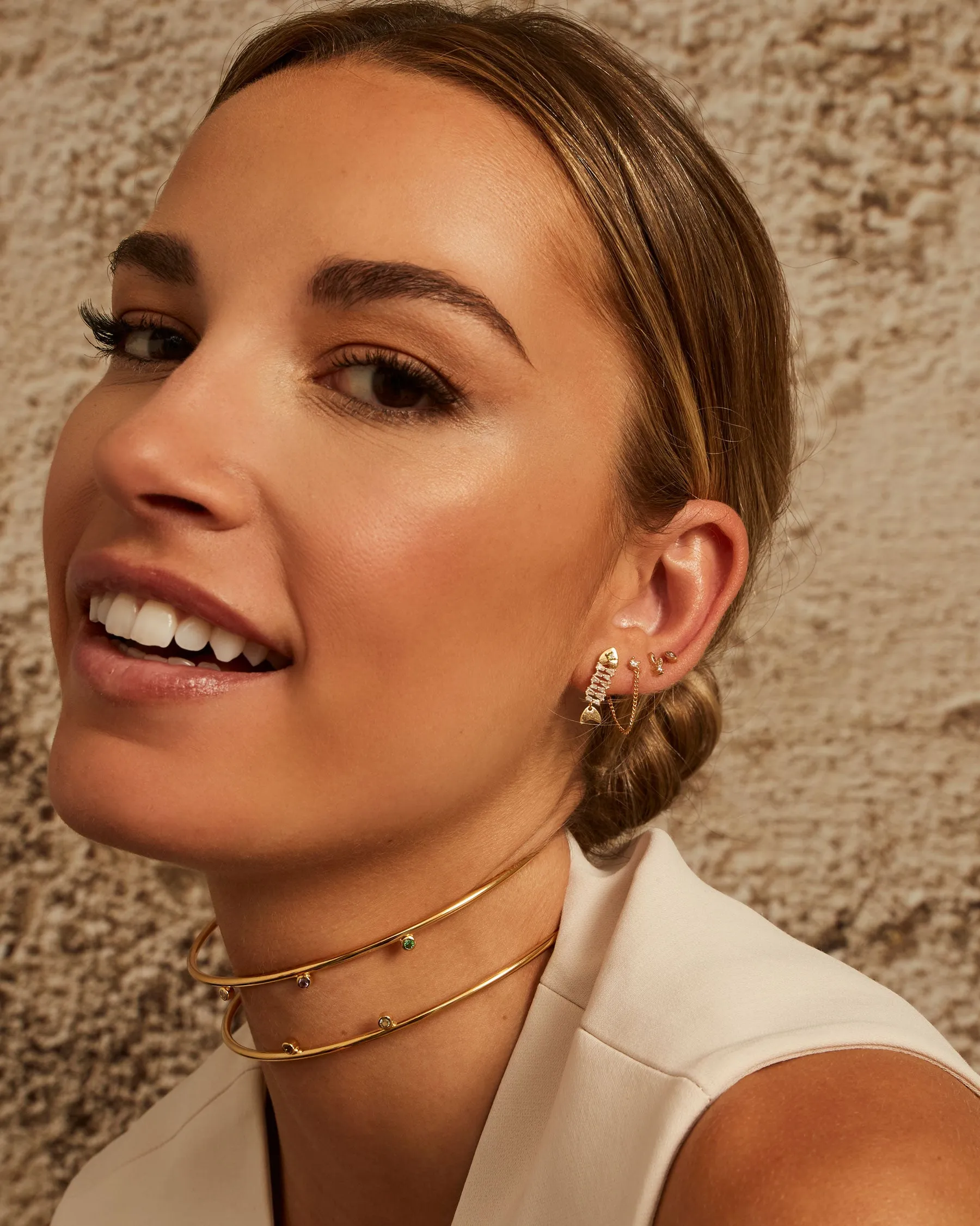 Classic Multicolor Rigid Choker sold by Apodemia product image thumbnail 2