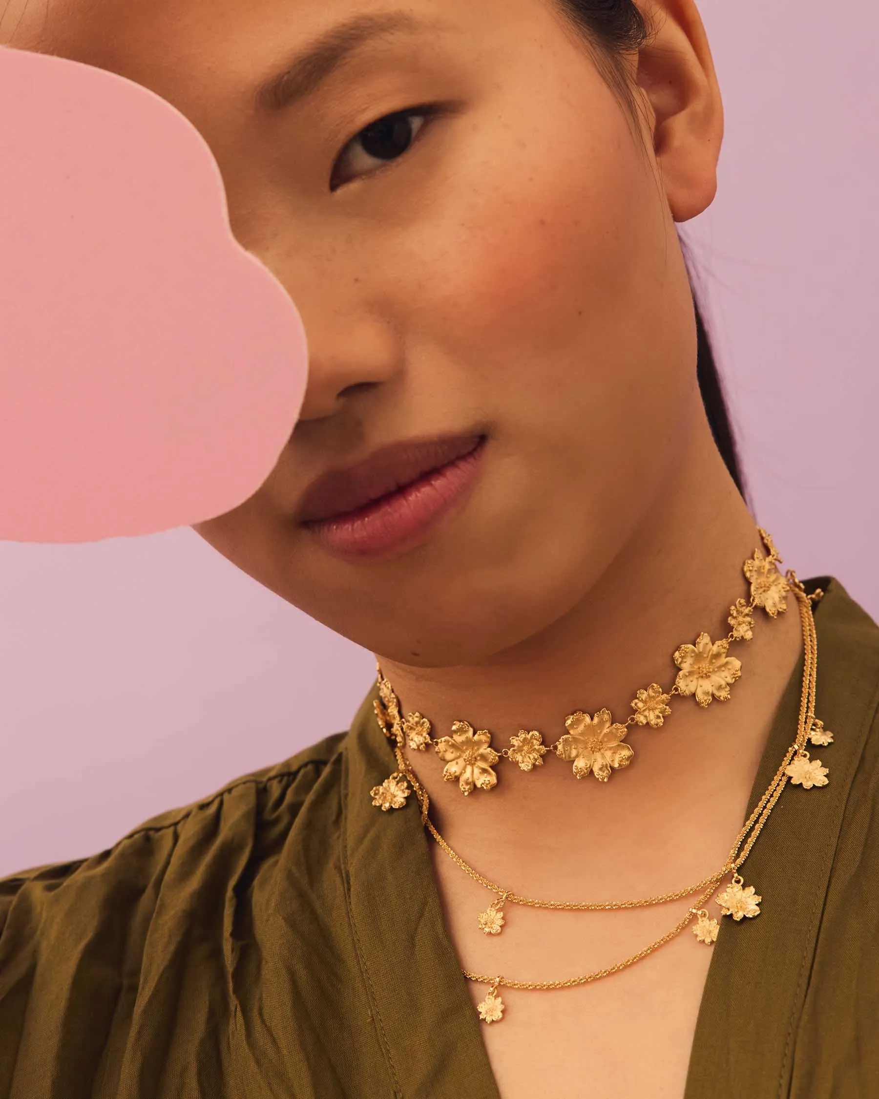 Full Zinnia Necklace sold by Apodemia product image thumbnail 2