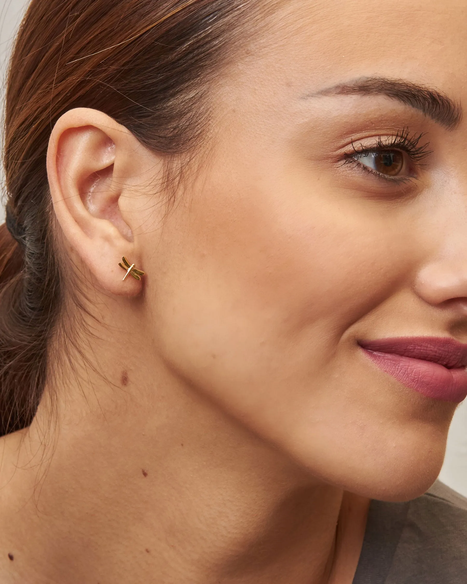 Mini Dragonfly Earrings sold by Apodemia product image thumbnail 2