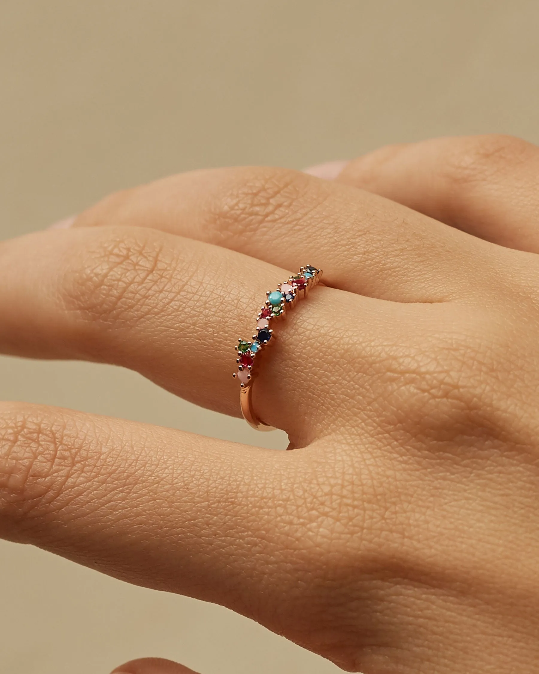 Guadaloupe Multicolor Ring | The Gray Box sold by Apodemia product image thumbnail 2