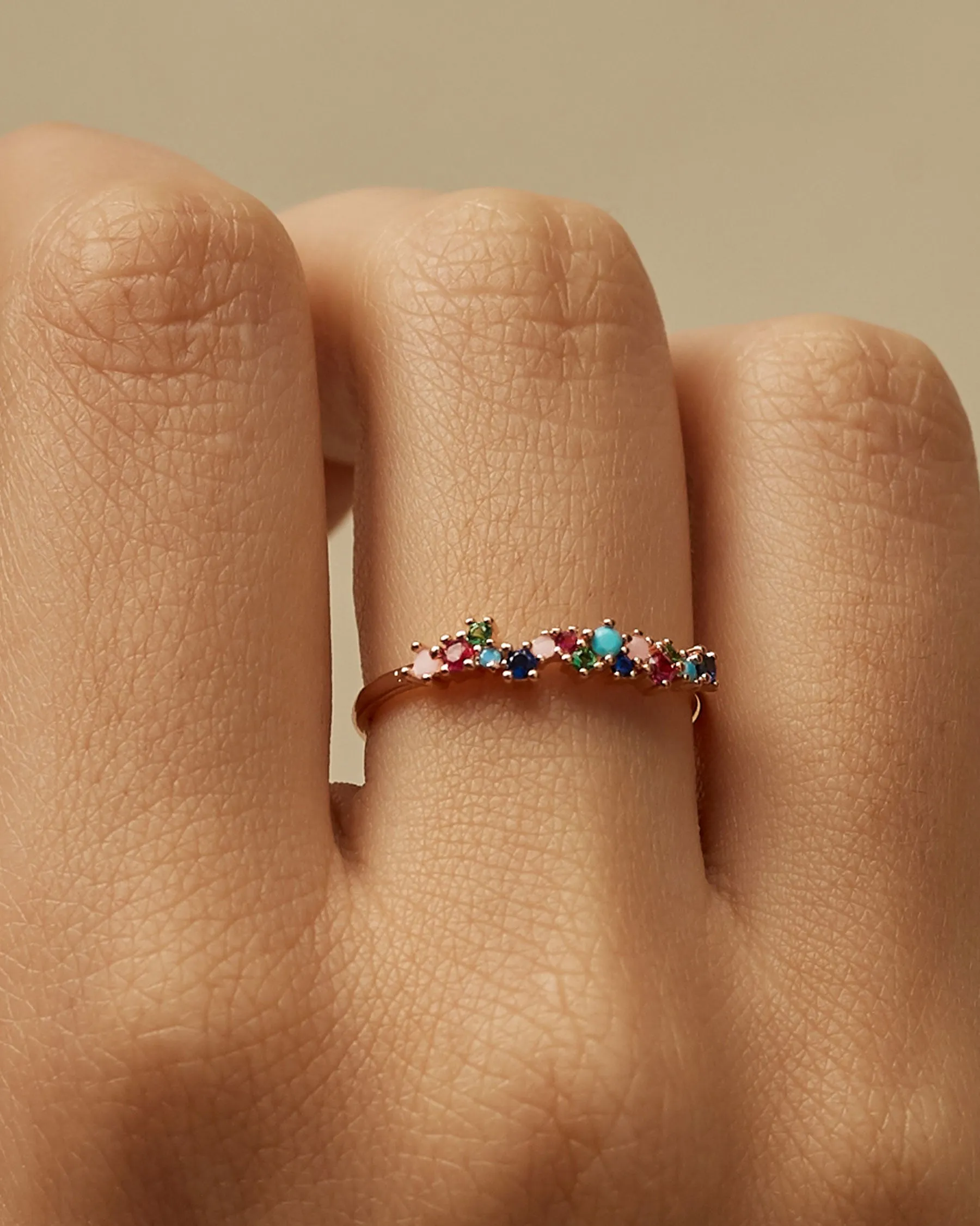 Guadaloupe Multicolor Ring | The Gray Box sold by Apodemia product image thumbnail 4