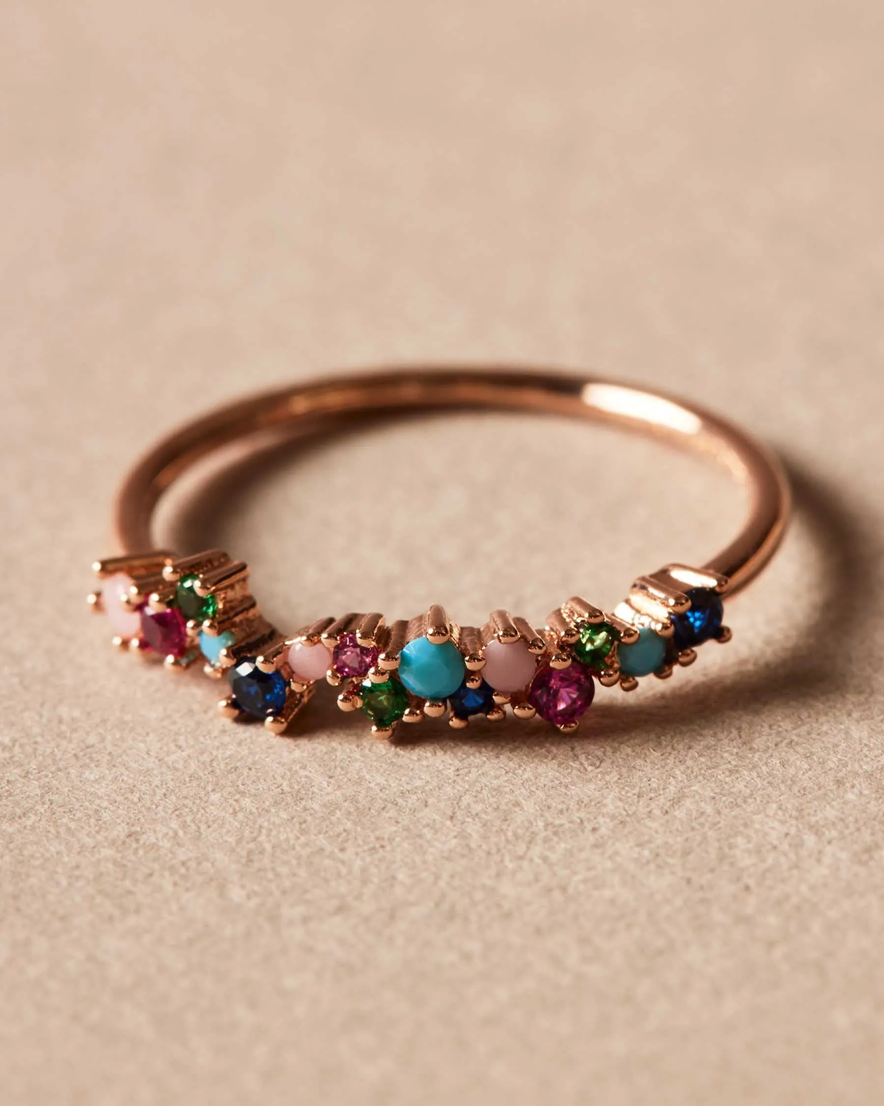 Guadaloupe Multicolor Ring | The Gray Box sold by Apodemia