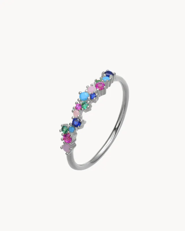 Guadaloupe Multicolor Ring | The Gray Box sold by Apodemia