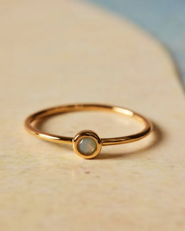 Green Lake Ring Chrysoprase | The Gray Box made by Apodemia
