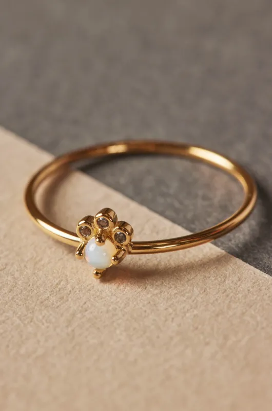 Mini Moon Ring - The Gray Box sold by Apodemia