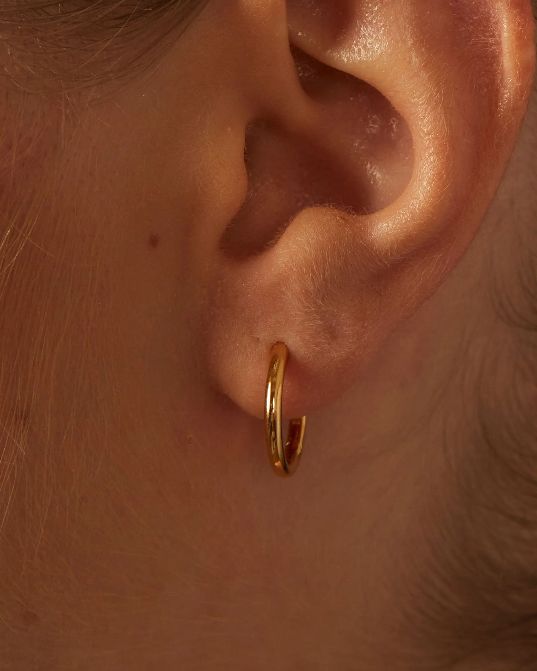Xs Base Hoop Earrings sold by Apodemia product image thumbnail 3