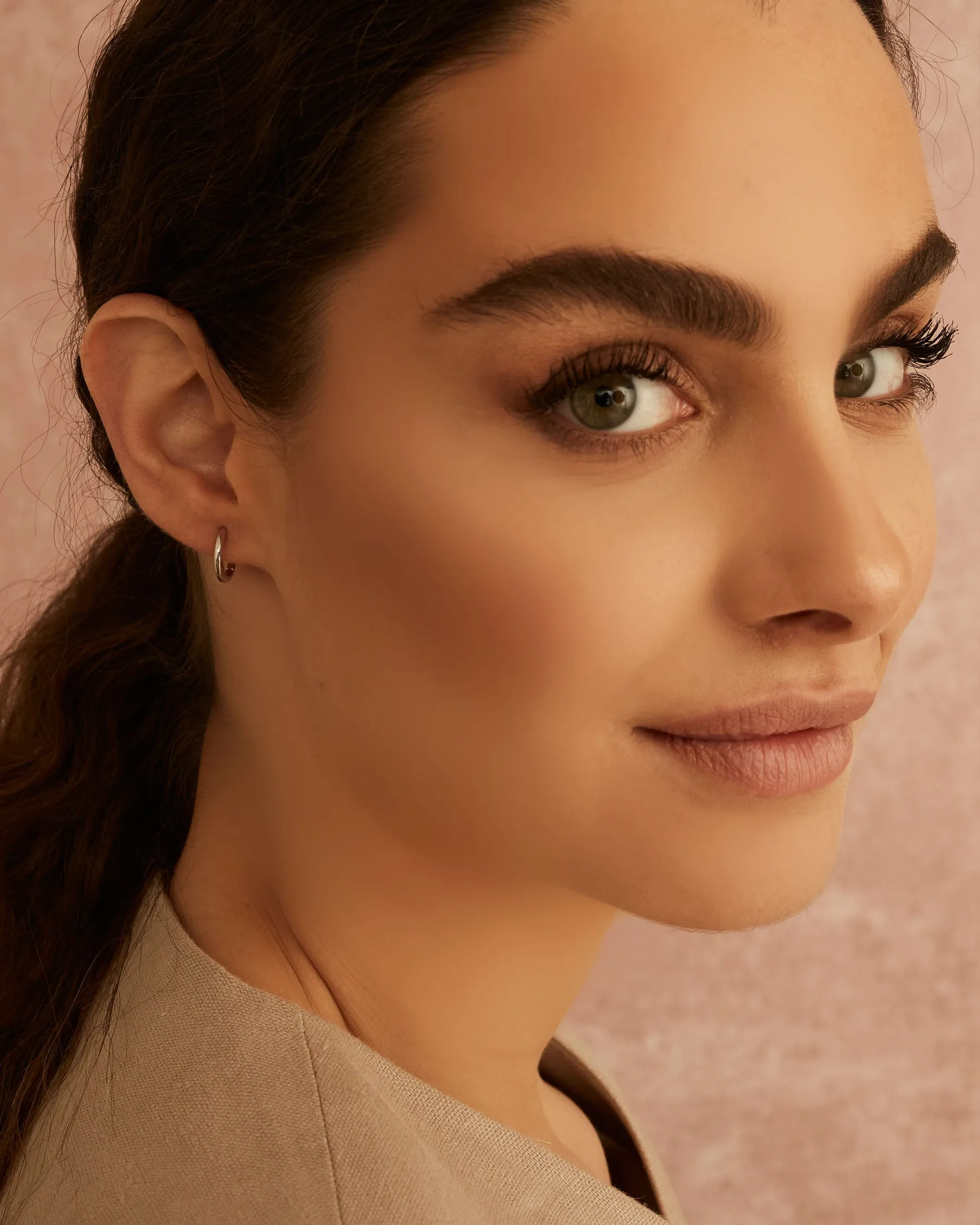 Earrings Base Hoop Xxs | The Gray Box sold by Apodemia product image thumbnail 2