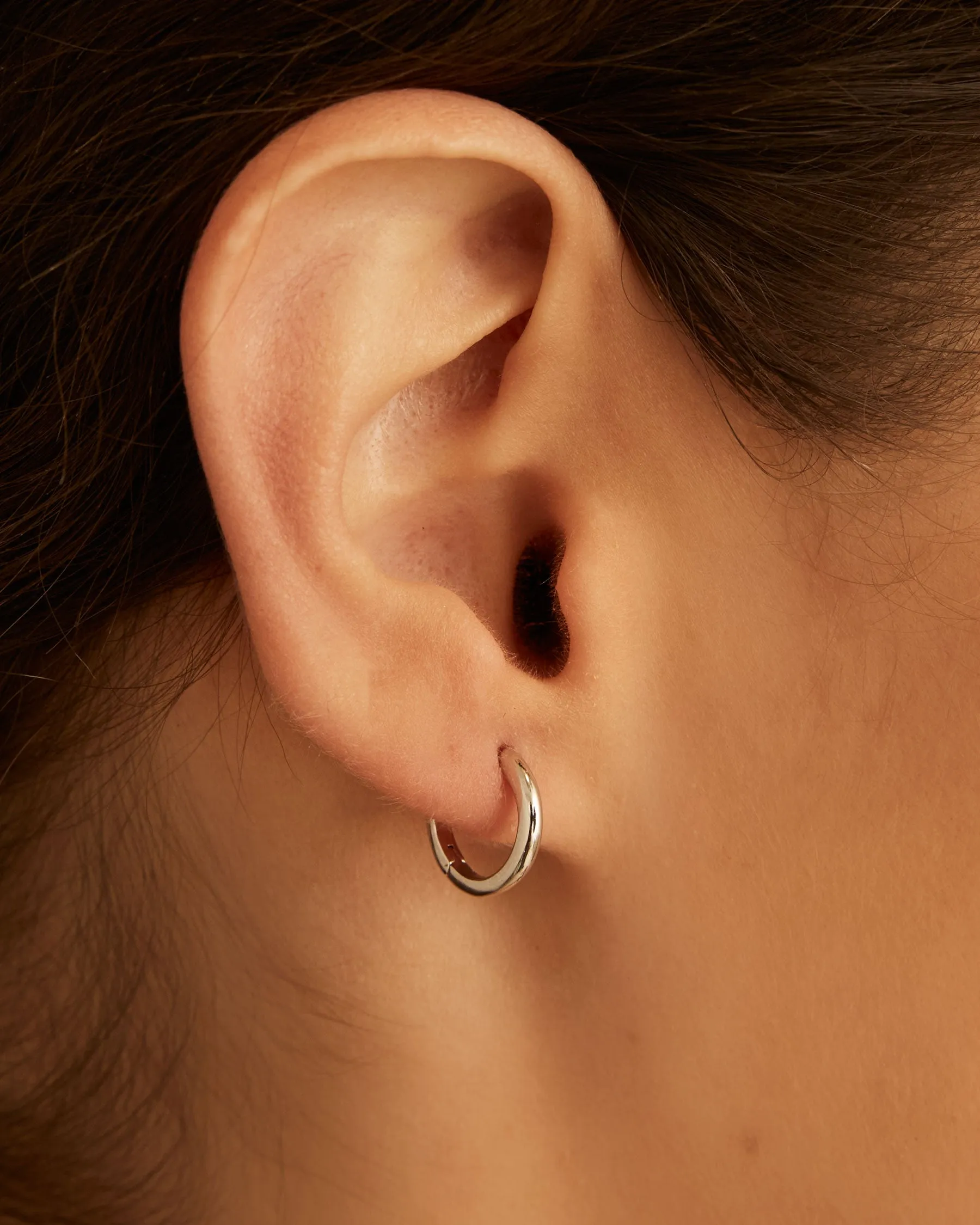 Earrings Base Hoop Xxs | The Gray Box sold by Apodemia product image thumbnail 3