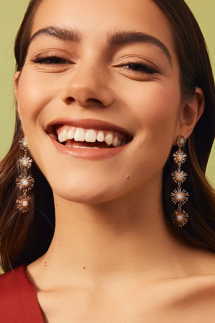 Extra Long Moon Earrings sold by Apodemia product image thumbnail 2