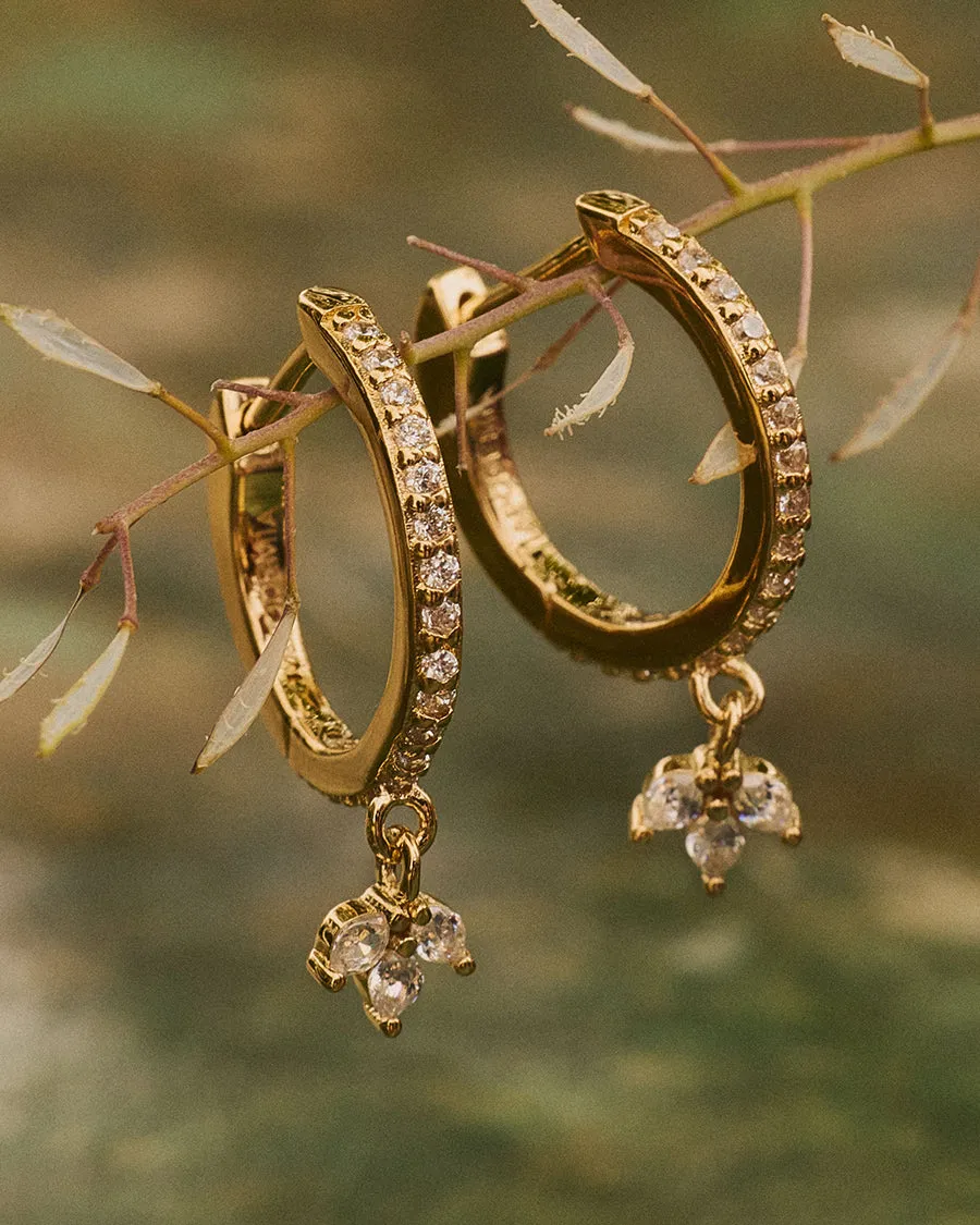 Olivia Wild Hoop Earrings sold by Apodemia