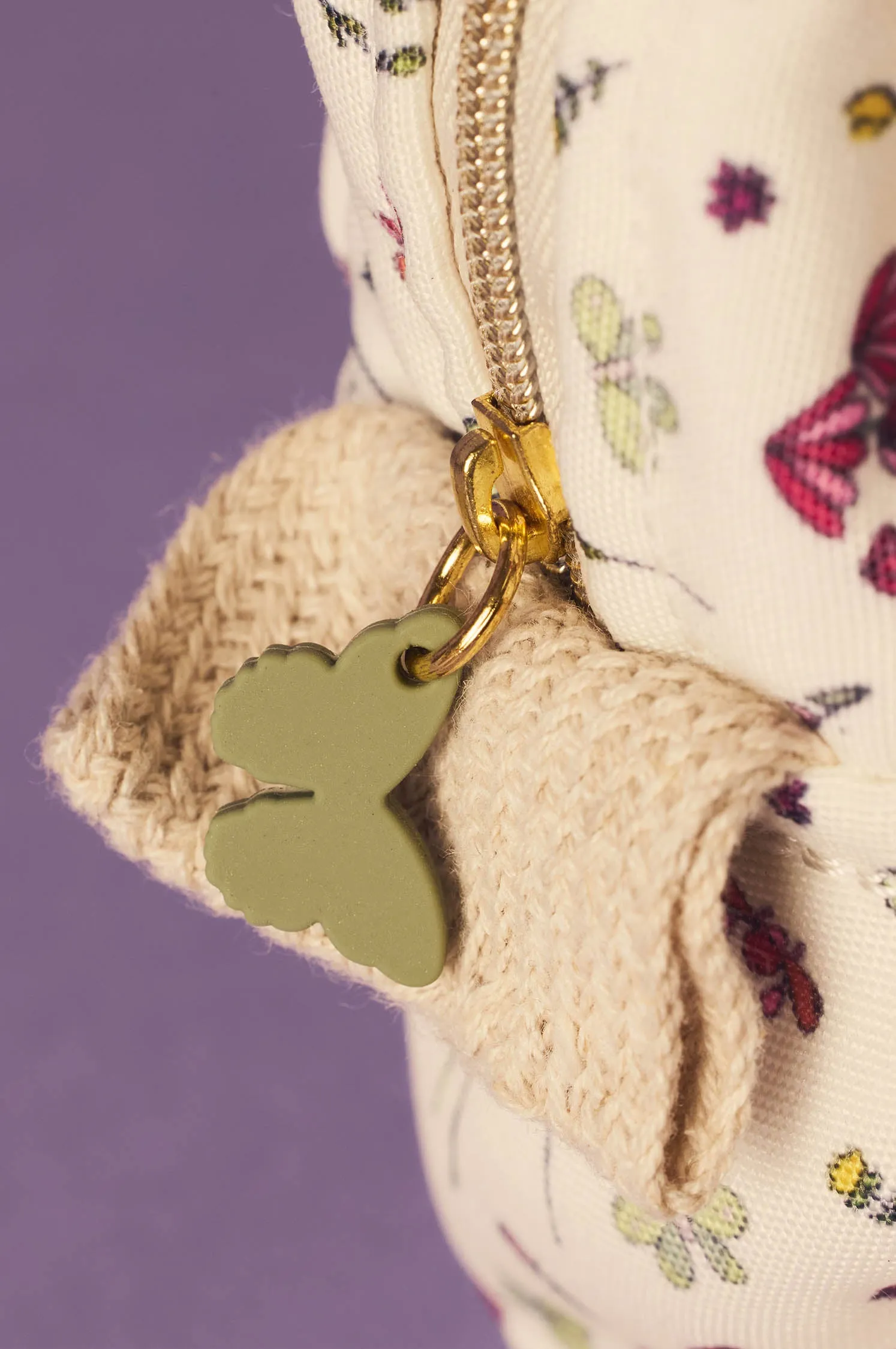 Flower toiletry bag sold by Apodemia product image thumbnail 2